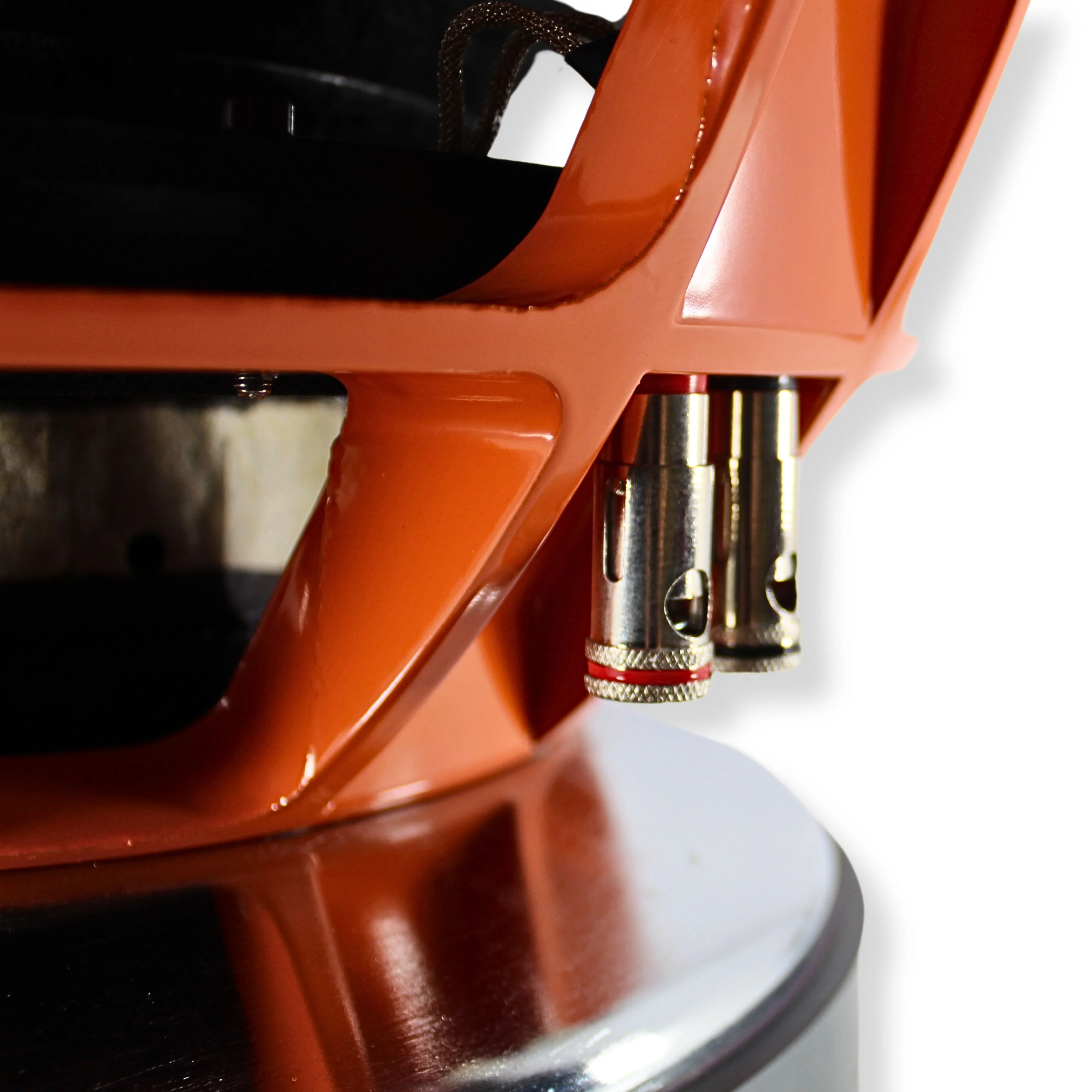 15" Dual 1-Ohm Car Audio Subwoofer 7600 watts, Avatar Volcano Orange SVL-1547-D1 - Image 5