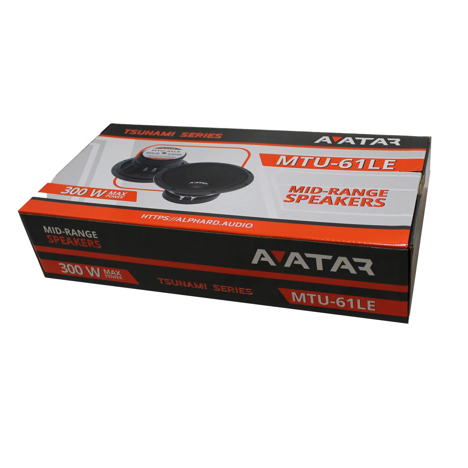 Avatar Tsunami MTU-61LE Black 300 Watts 4-Ohm 6.5" Mid-Range Speakers - Image 6