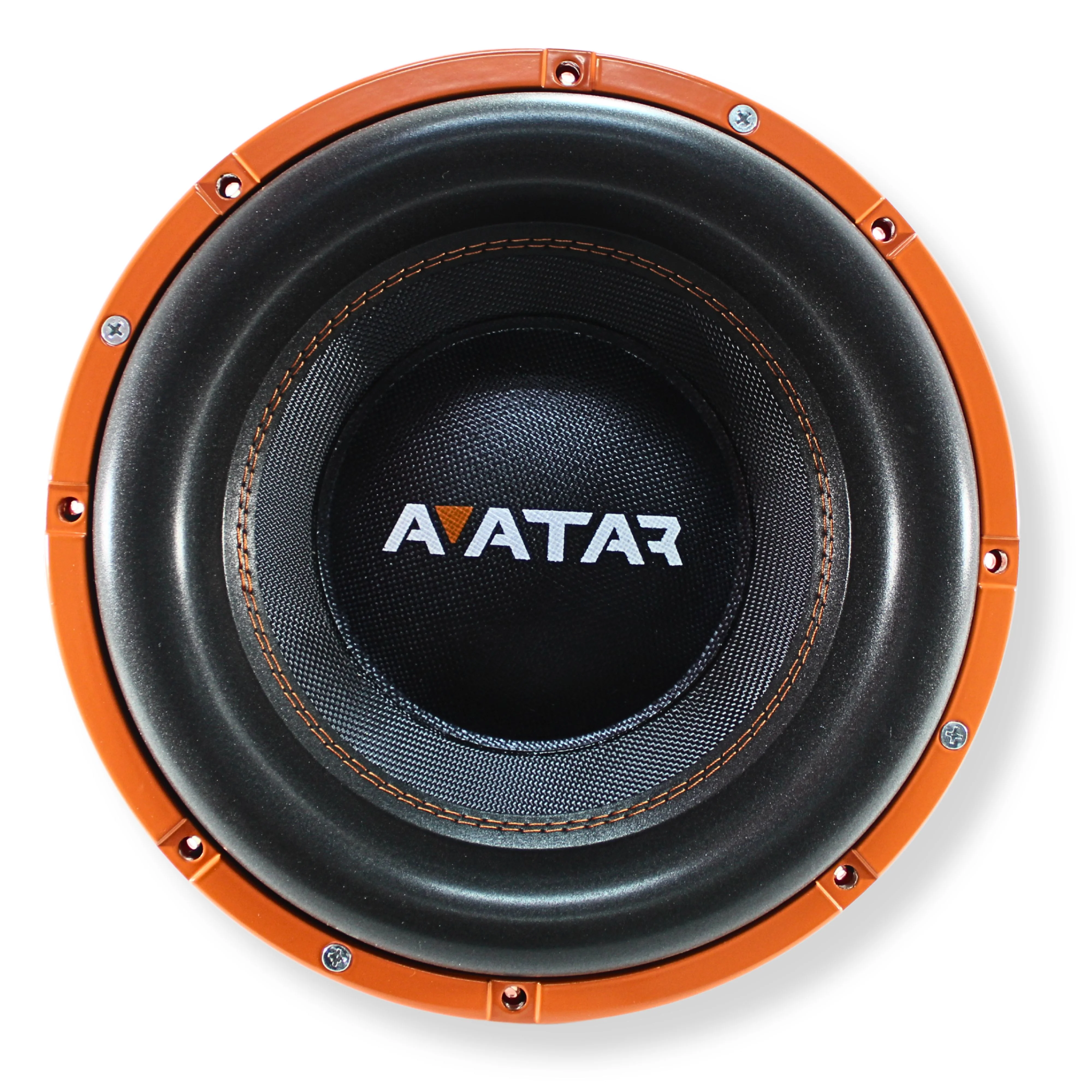 12" 6000 Watts Peak Dual 1 Ohm Subwoofer Avatar Tsunami Orange STU-1246-D1 - Image 2