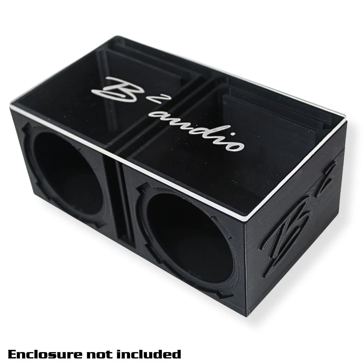 B2 Audio Logo Engraved Acrylic Lid for Dual Rampage RC2 3D Boxes - Image 3