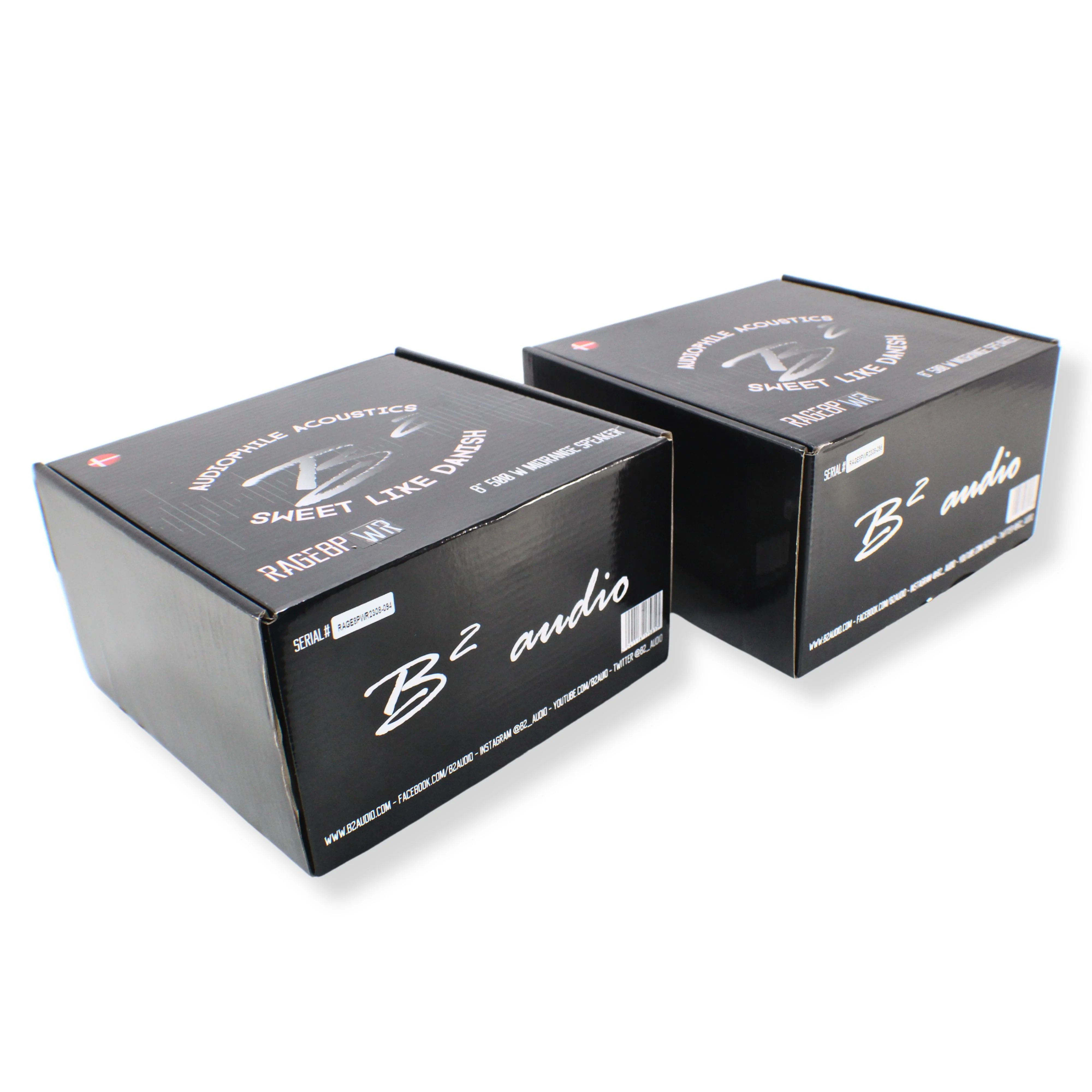 B2 Audio RAGE Pair of 8" 4-Ohm 275W RMS UV/Water Resistant Mid-Range Speakers - Image 8