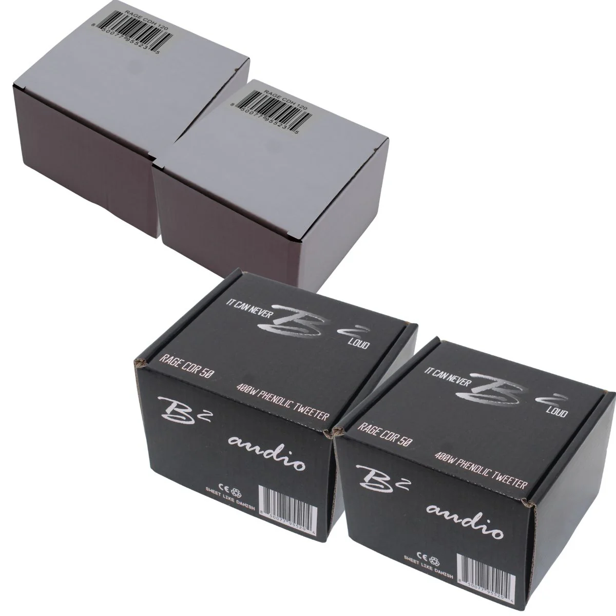 B2 Audio RAGE 200W RMS 8-Ohm 2" VC Twist-On Compression Driver Pair with Horn - Image 9