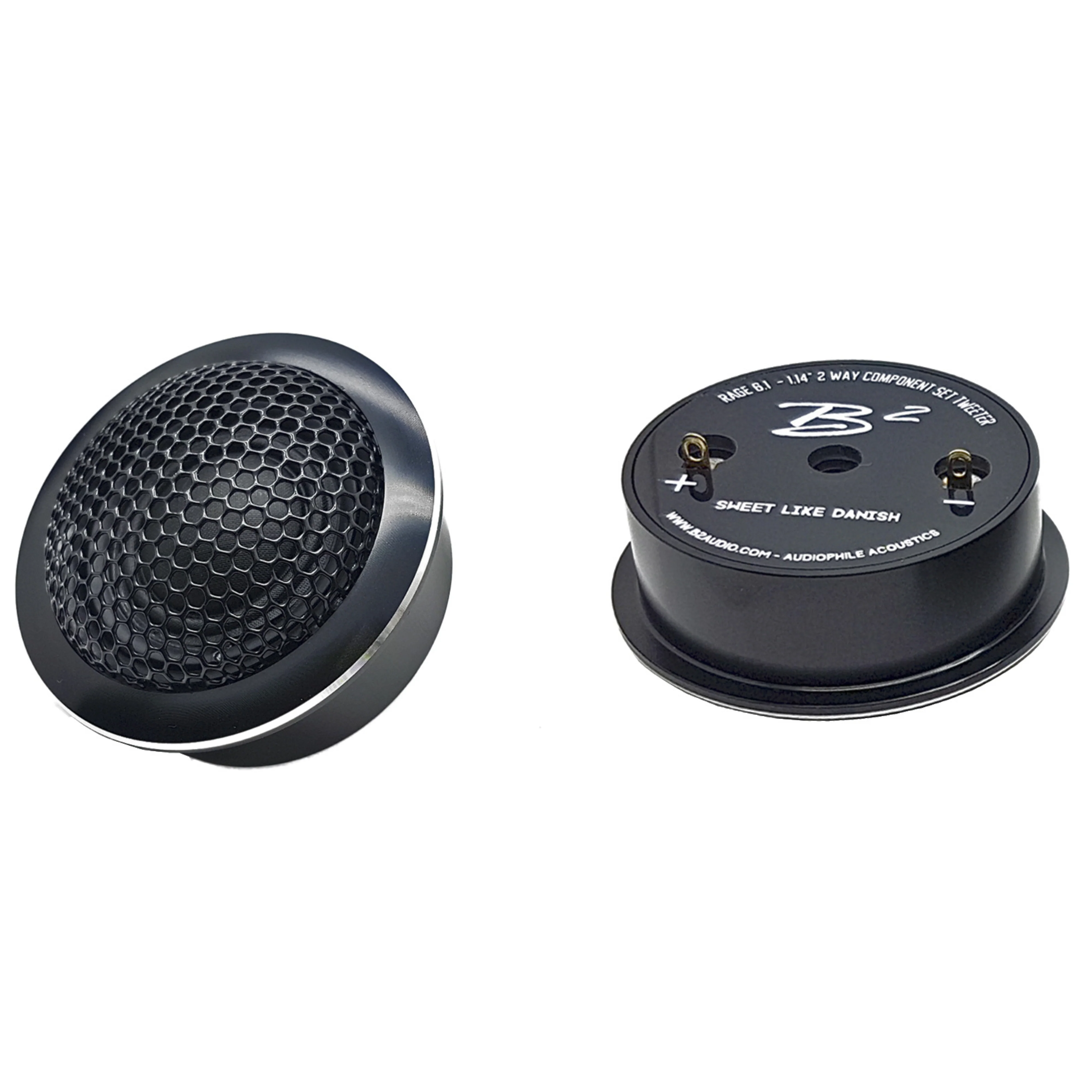 B2 Audio RAGE Series 6.5" 2-way 4 Ohm 100W Component Set With Crossovers RAGE61 - Image 6