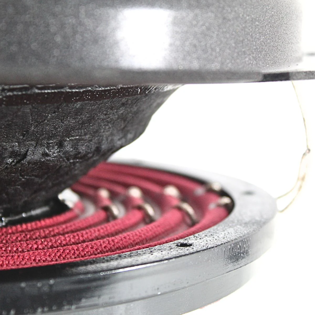 B2 Audio Riot Re-cone Kit Drop-In 10" 4-Ohm 3" Coil Carbon Fiber - Image 6