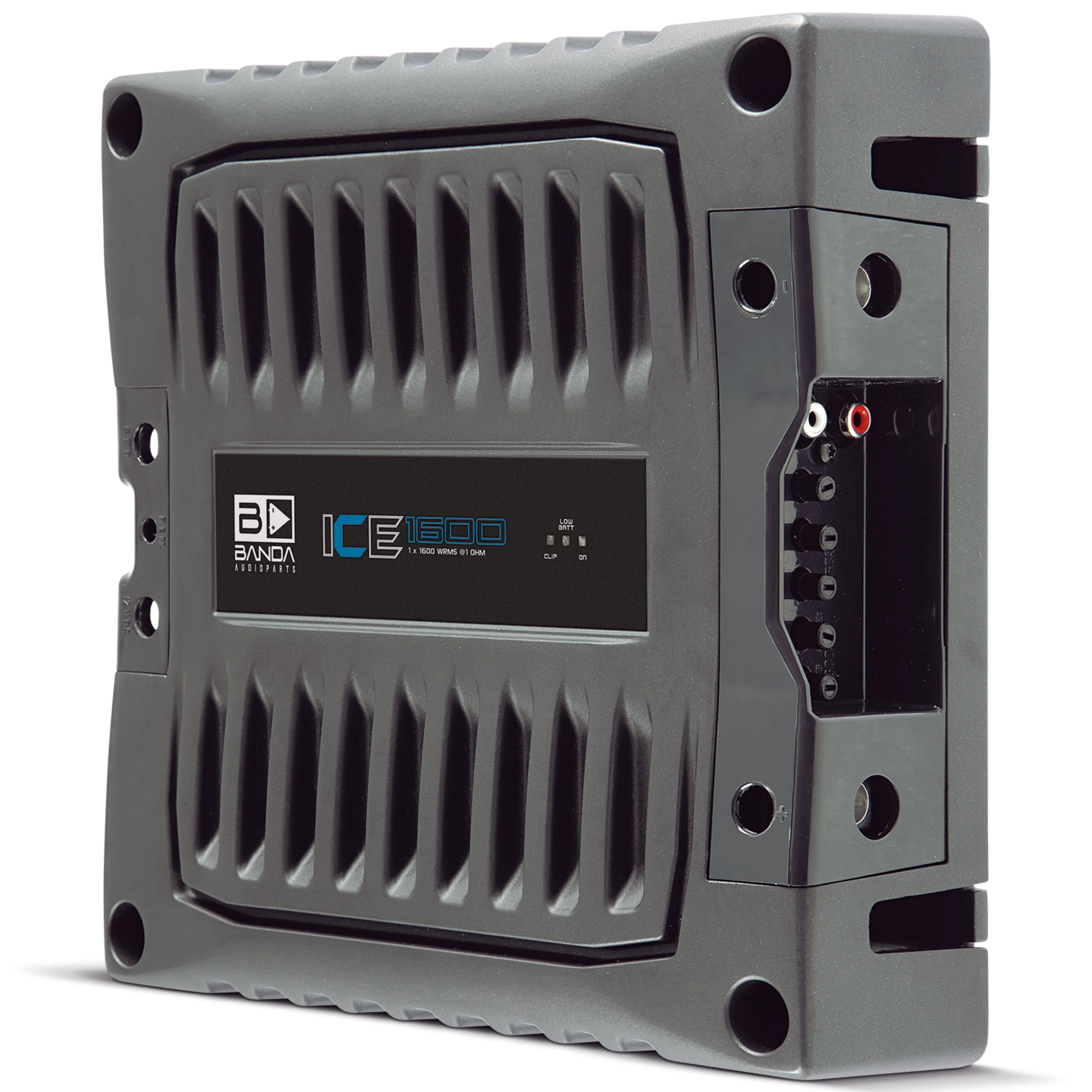 Banda ICE X Line Aluminum Brazilian 1600 Watt 1-Ohm Full Range Monoblock Amplifier - Image 3