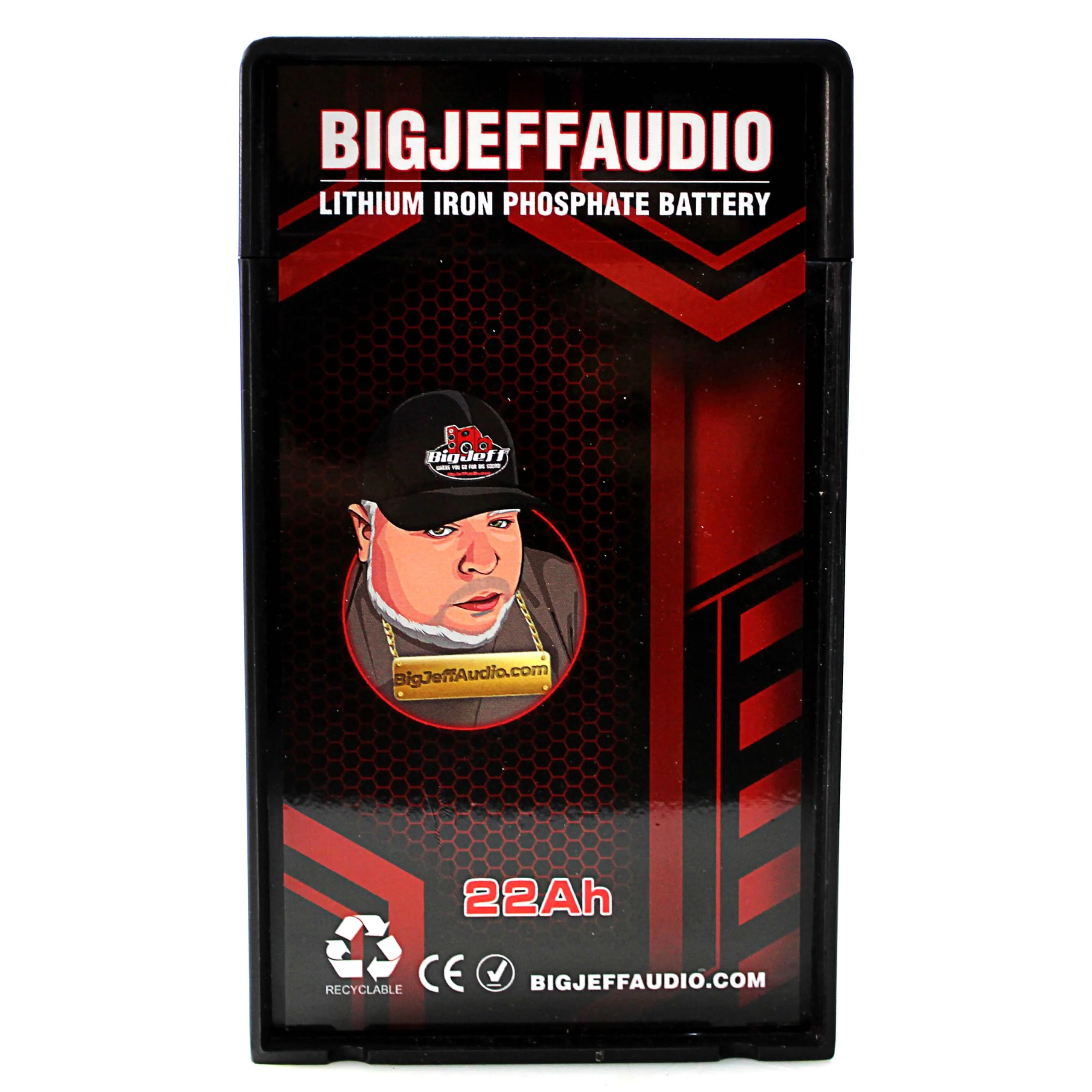 Big Jeff Car Audio Compact 22AH 12V Lithium LFP Battery 6000W / BJ-LI-22AH - Image 3
