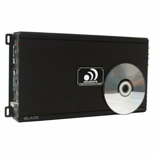 1200W Monoblock Amplifier 1 Ohm Stable Massive Audio BP1200.1 Car Audio - Image 3