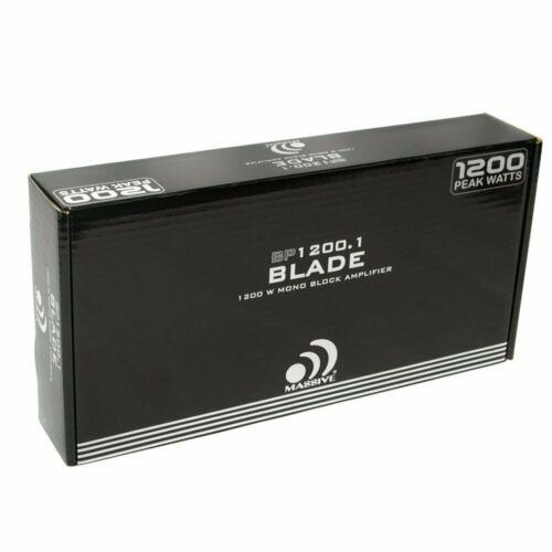 1200W Monoblock Amplifier 1 Ohm Stable Massive Audio BP1200.1 Car Audio - Image 6