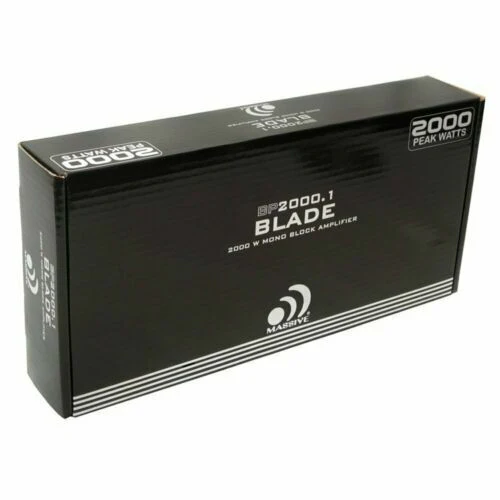Massive BP2000.1 2000 watt Class D Monoblock Car Power Amplifier 1 Ohm New - Image 4