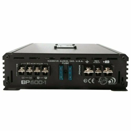 600 Watt Class D Mono Block Amplifier Massive Pro Audio BP600.1 2 Ohm - Image 5