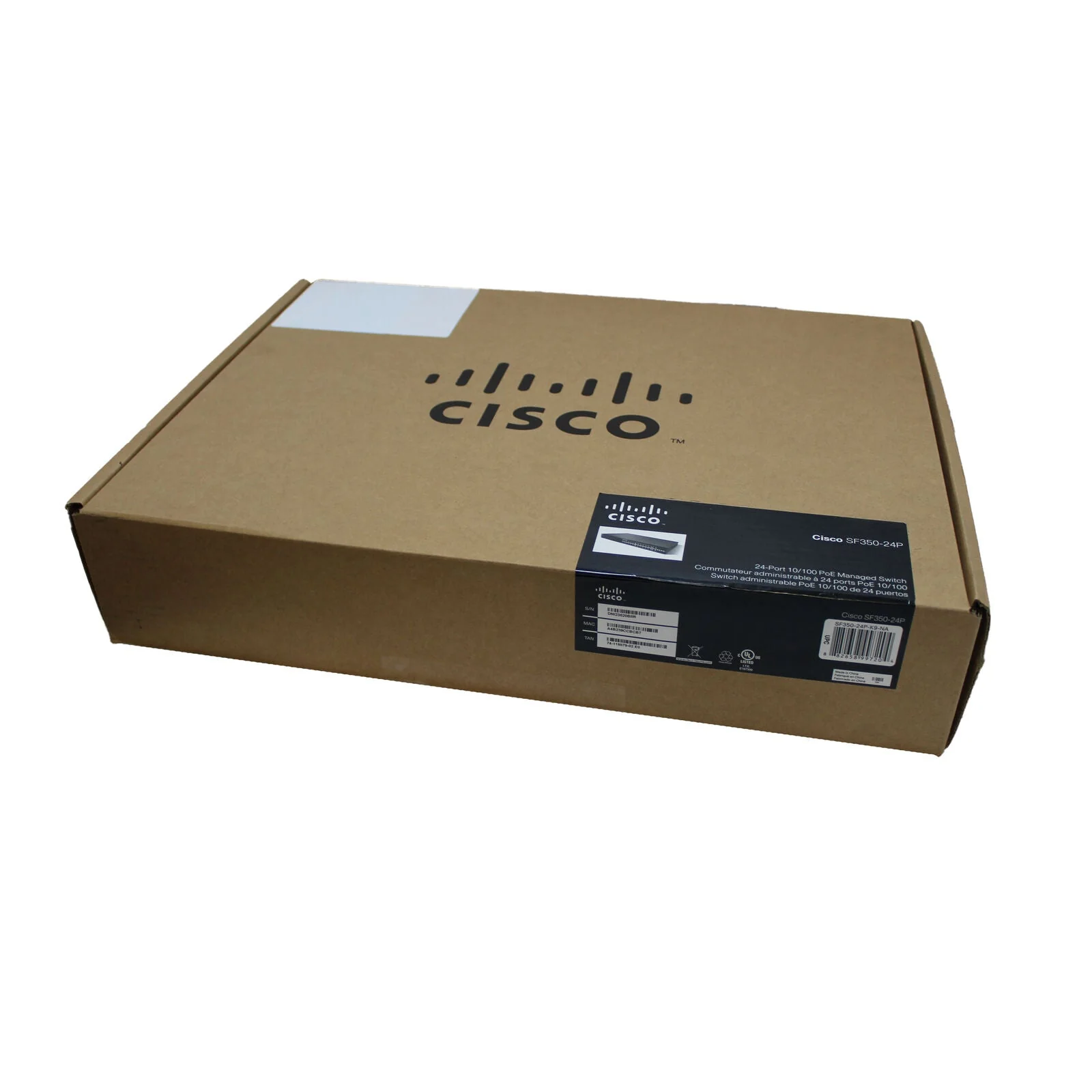 Cisco 24-Port 10 100 Rack Mountable Managed Switch 3 Layer Supported SF350-24 - Image 5