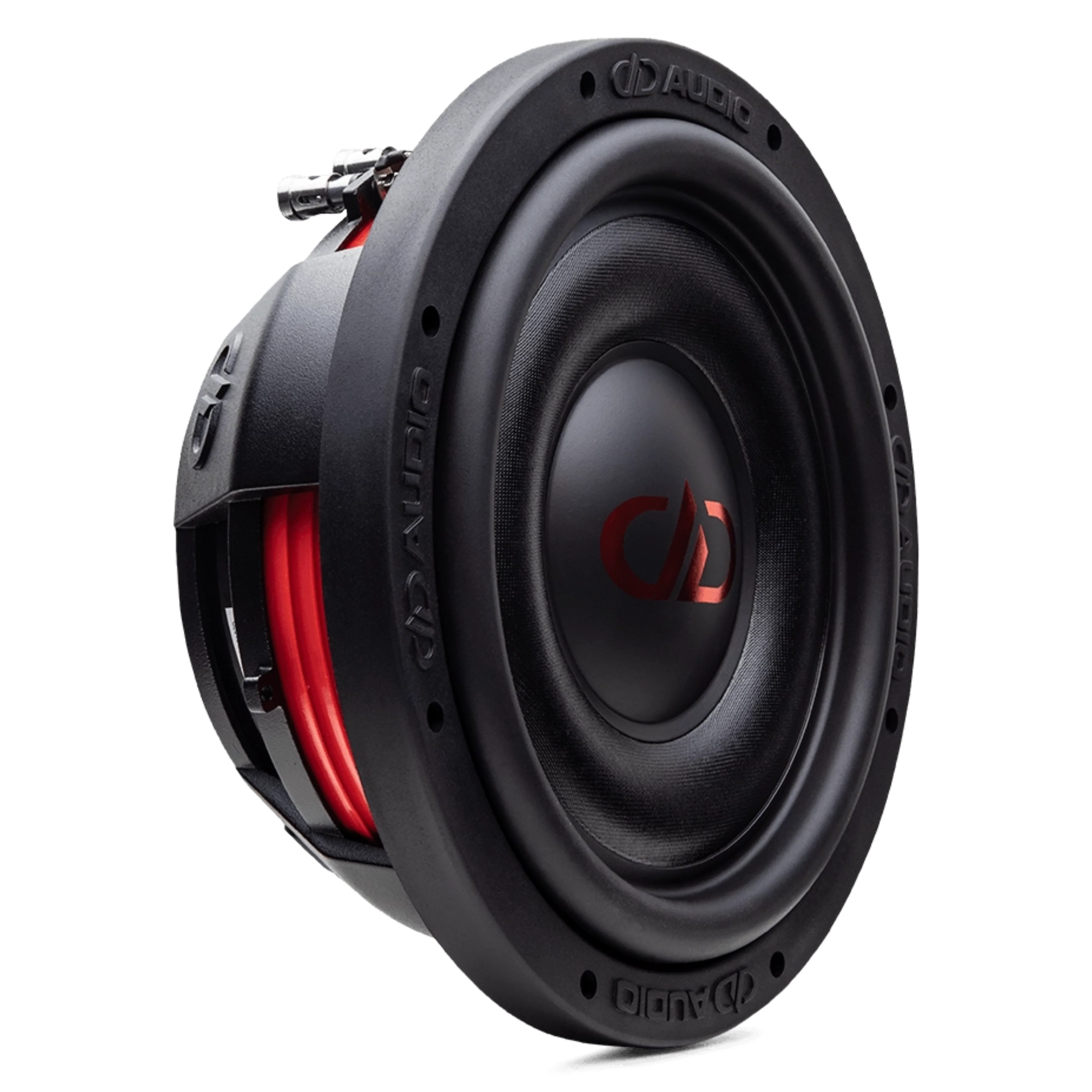 DD Audio Digital Designs 10 Inch 1200 Watts Shallow Subwoofer SL610-D4