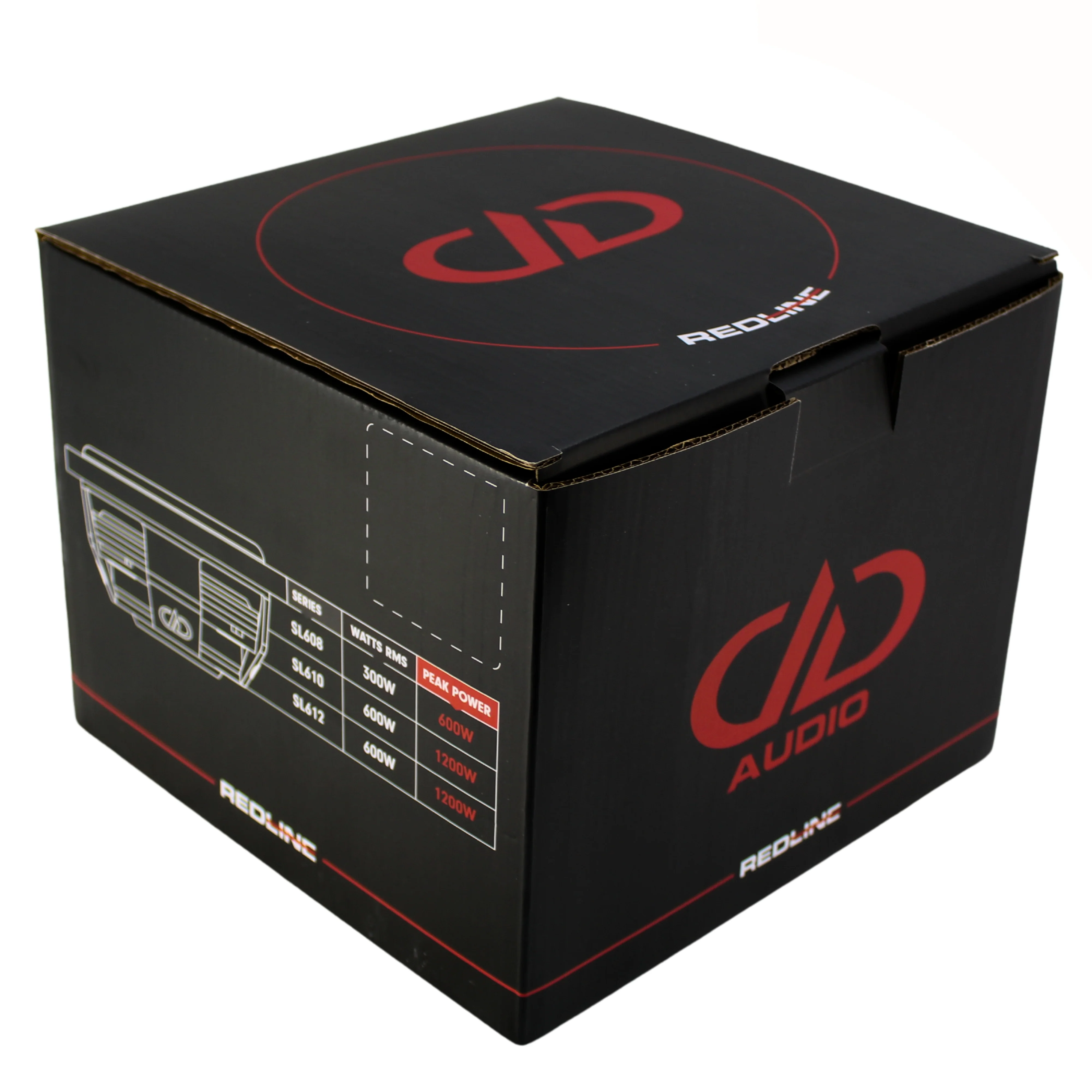 DD Audio Digital Designs 8 Inch 600 Watt Hi-Def Tuned Shallow Subwoofer SL608-D2 - Image 5
