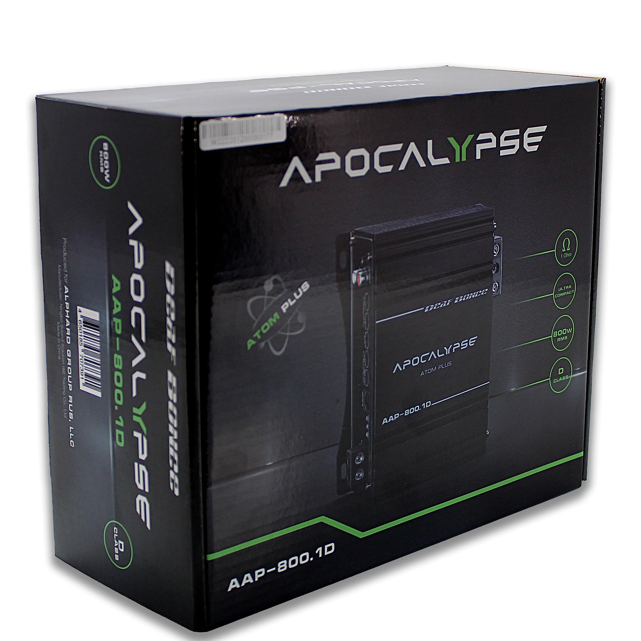 800 Watts Monoblock Amplifier Class D Deaf Bonce Apocalypse AAP-800.1D - Image 4