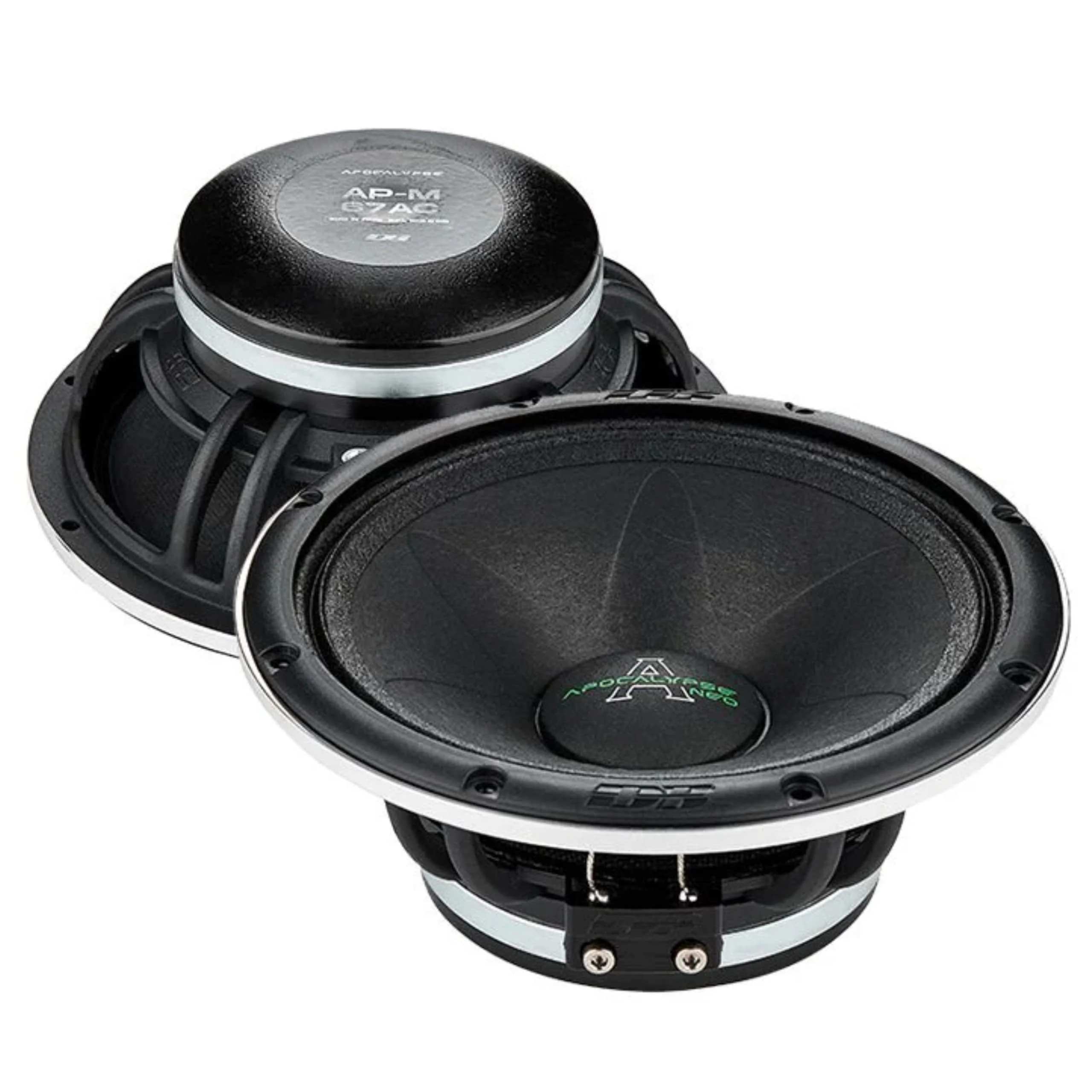 Deaf Bonce 6.5" 300W RMS 4-Ohm Apocalypse Mid Range Speakers Set