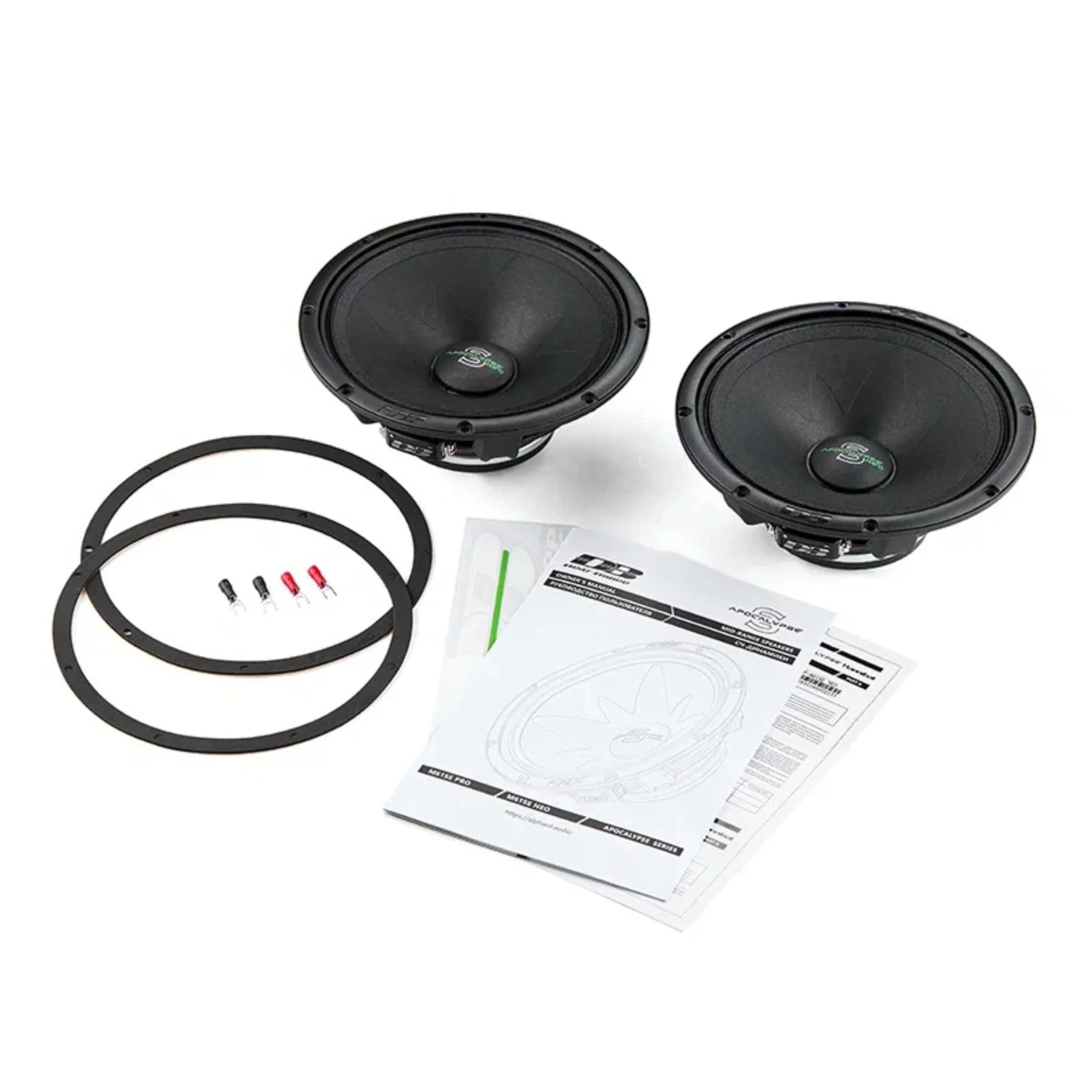 Deaf Bonce Apocalypse Pair of 6.5" 180W RMS 4-Ohm M61SE Neo Mid-Range Speakers - Image 5
