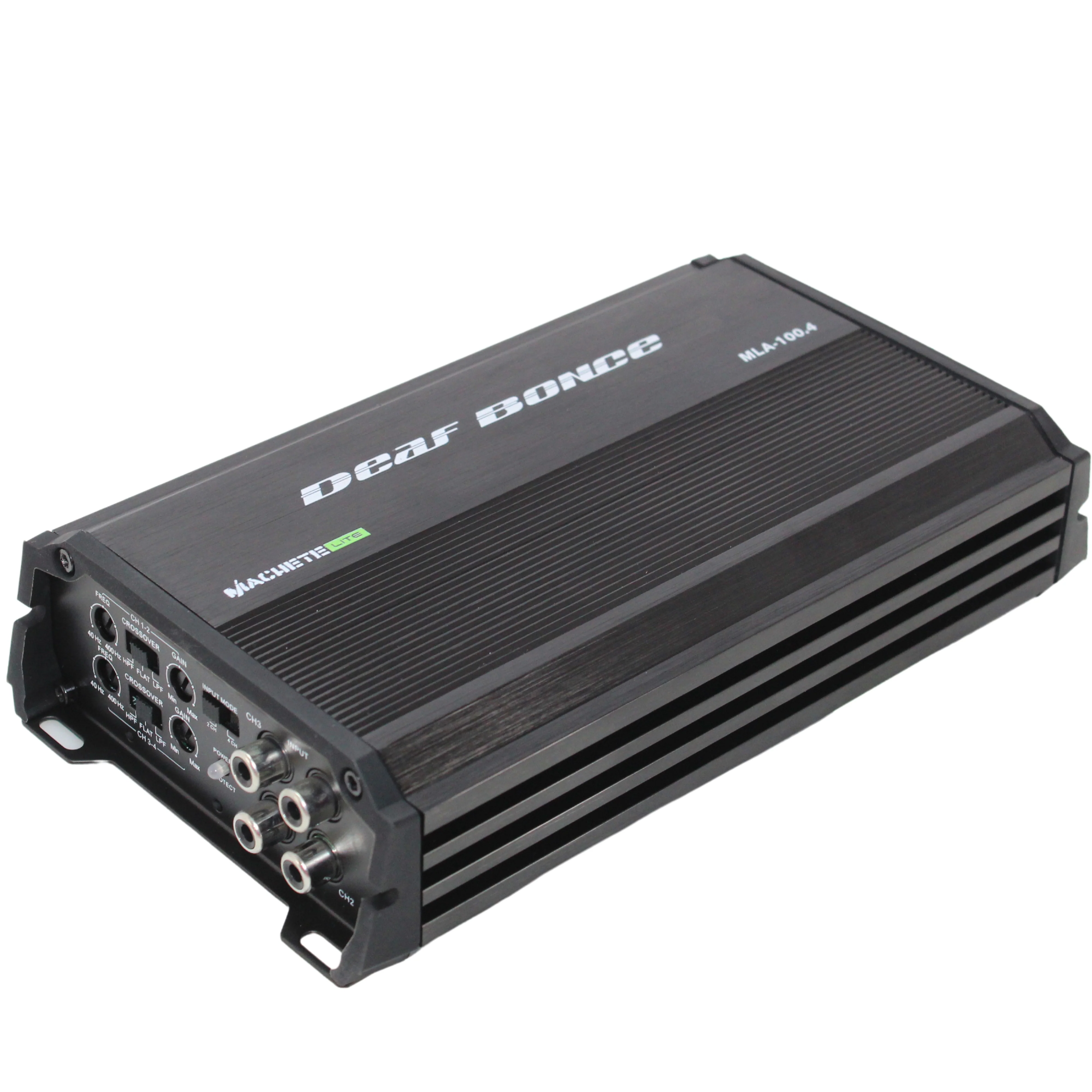 Deaf Bonce 600W 2 ohm RMS Class D 4 Channel Machete Power Amplifier MLA-100.4