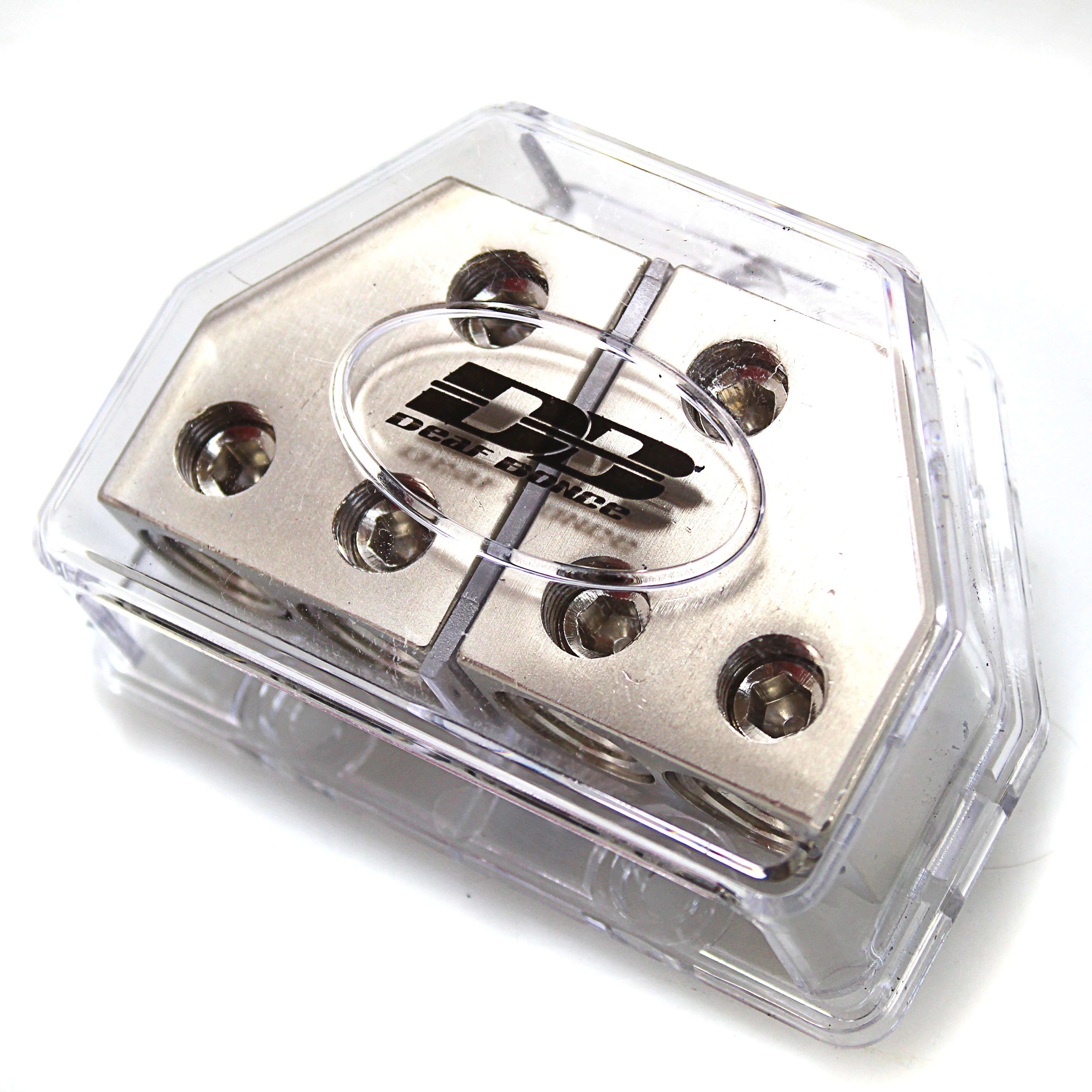 Deaf Bonce Machete Car Audio 4GA 2 to 4 Power Ground Distribution Block MD-240 - Image 3