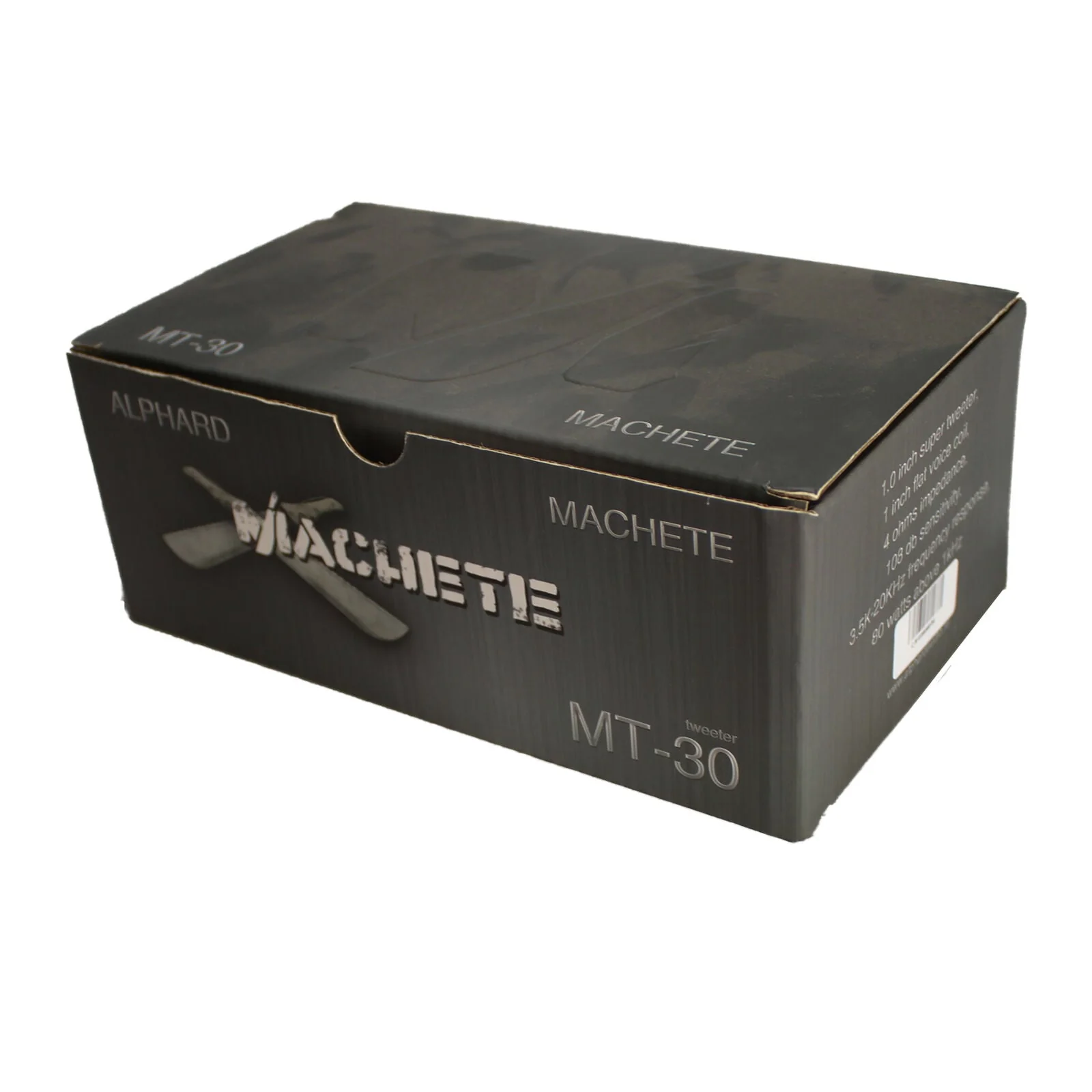 Deaf Bonce Machete 80 Watt 4 Ohm Super Bullet Tweeter Pair Black MT-30 - Image 5