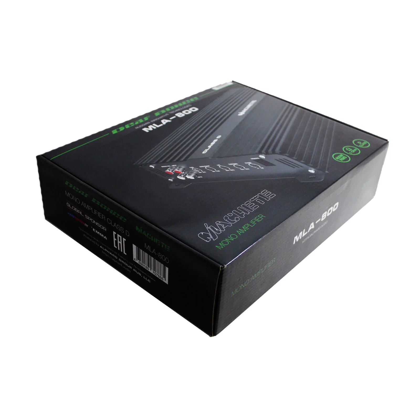 Deaf Bonce Monoblock Power Amplifier Class D 800W Car Audio Machete w/ Bass Knob - Image 7