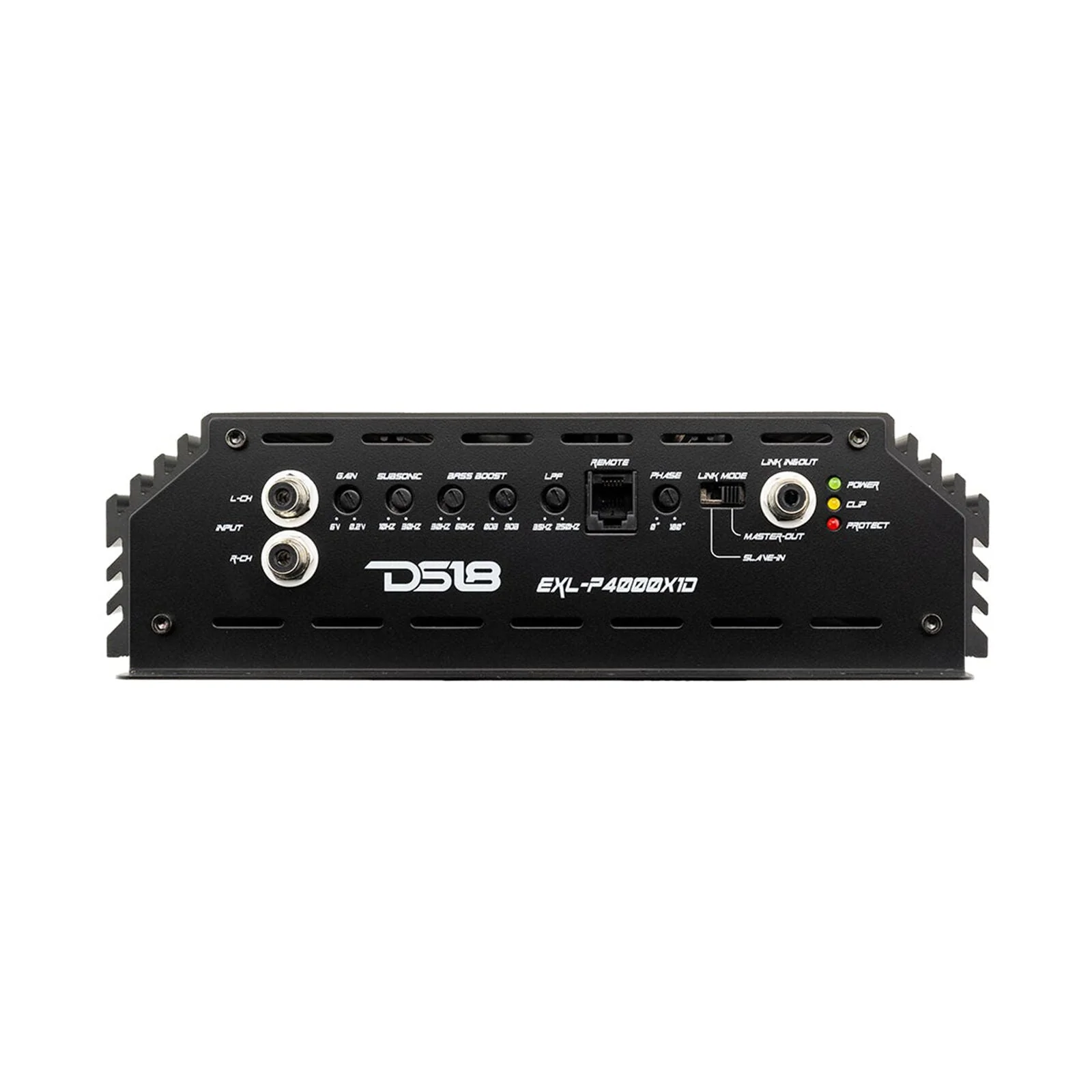 DS18 1 Channel Korean Amplifier Class D Full Range w/ Bass Knob EXL-P4000X1D - Image 5