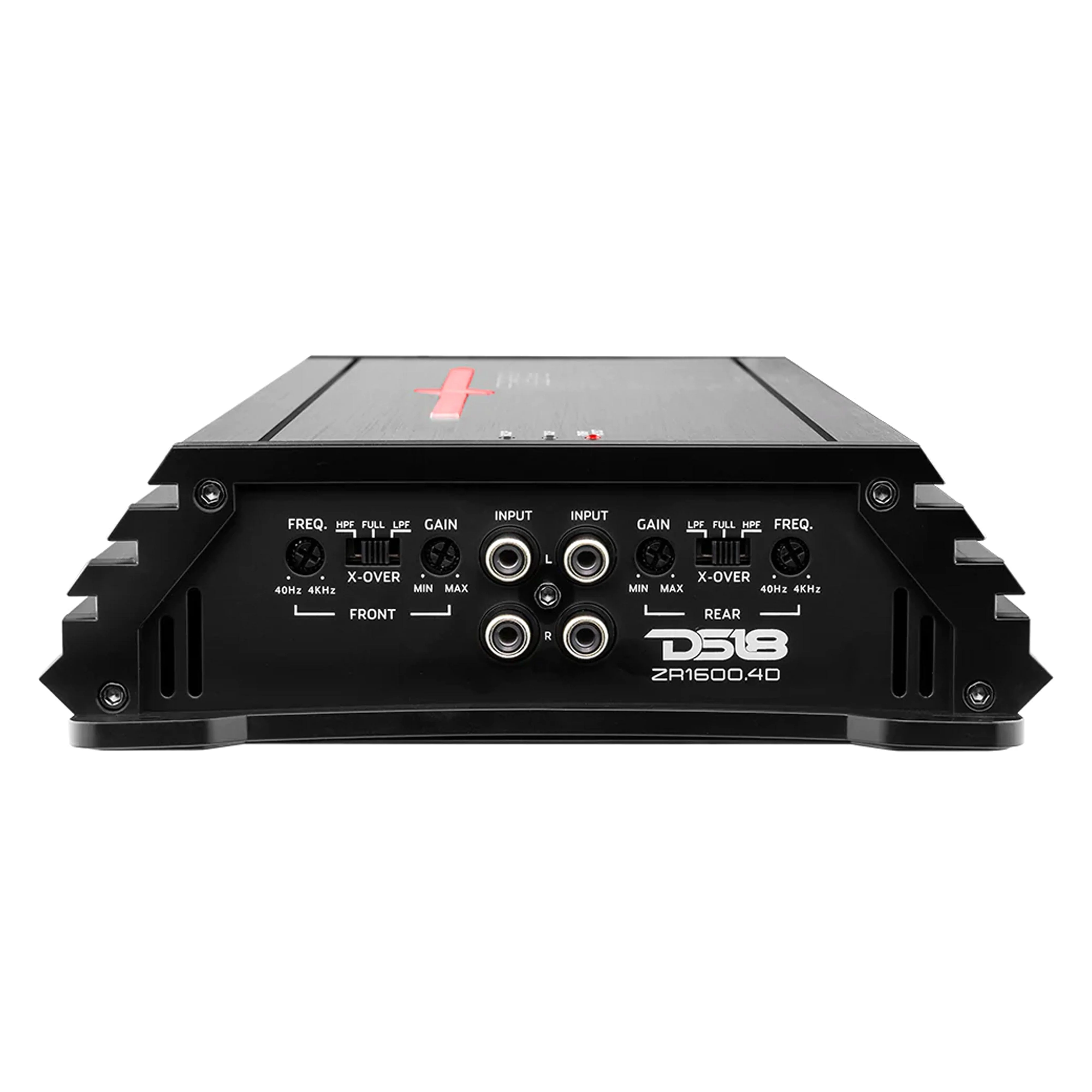 DS18 4 Channel Class D Full Range Amplifier 7200W Stereo ZR1600.4D - Image 3