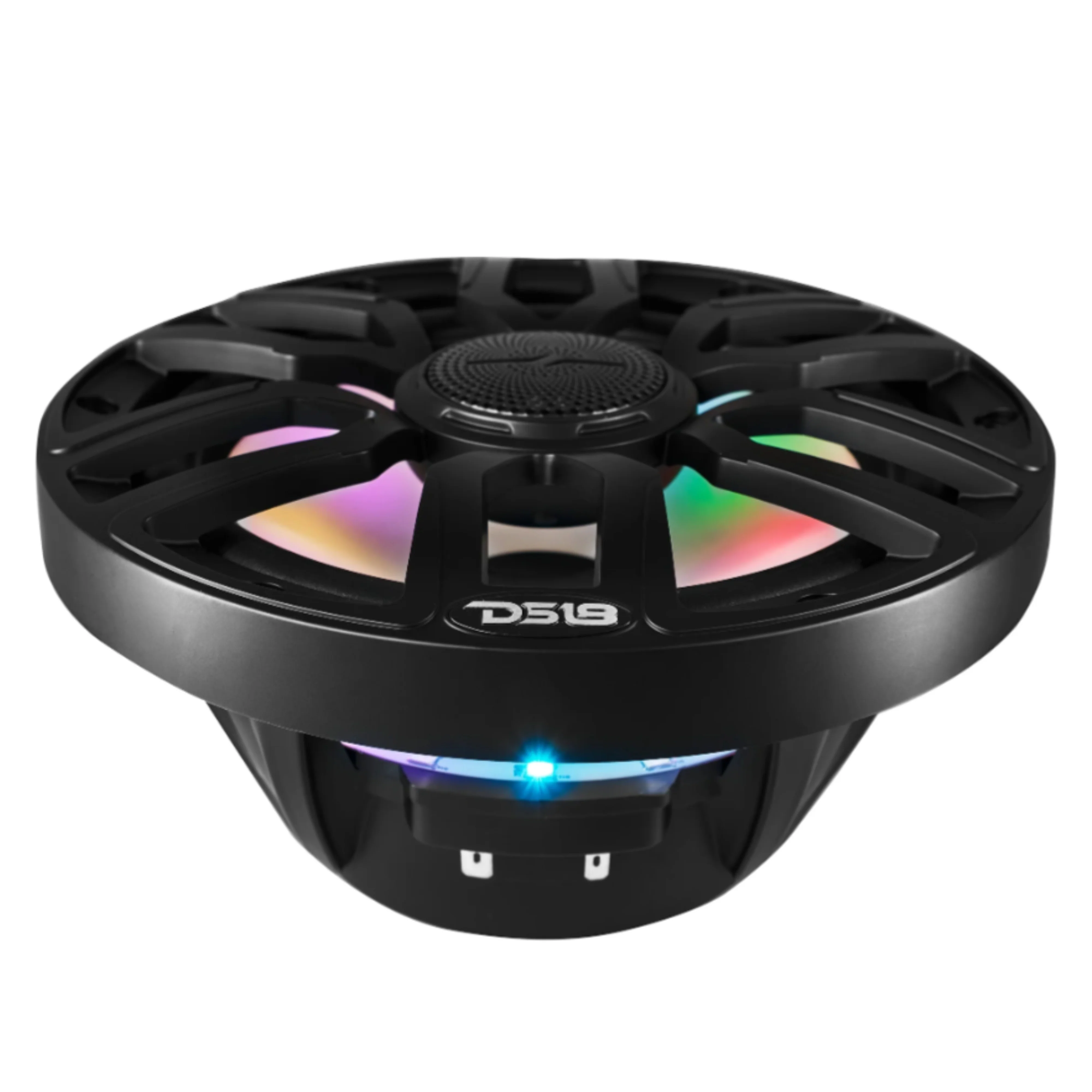 DS18 8" 2-Way 175 Watt RMS 4-Ohm RGB LED Coaxial Marine Speaker Black NXL-IQ8-BK - Image 6