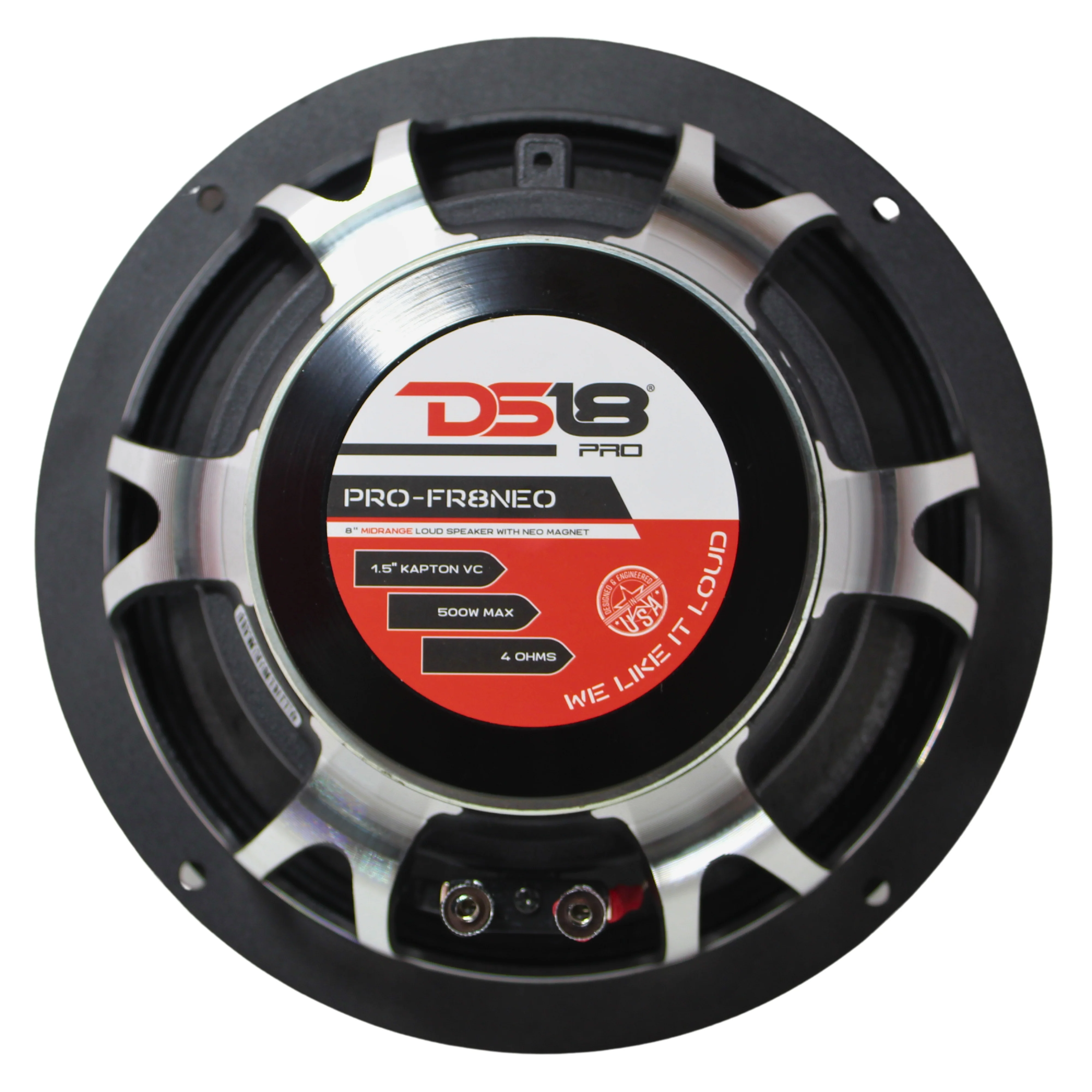 DS18 8" Midrange Bullet Loudspeaker 500W Neodymium 4 Ohm PRO-FR8NEO - Image 7