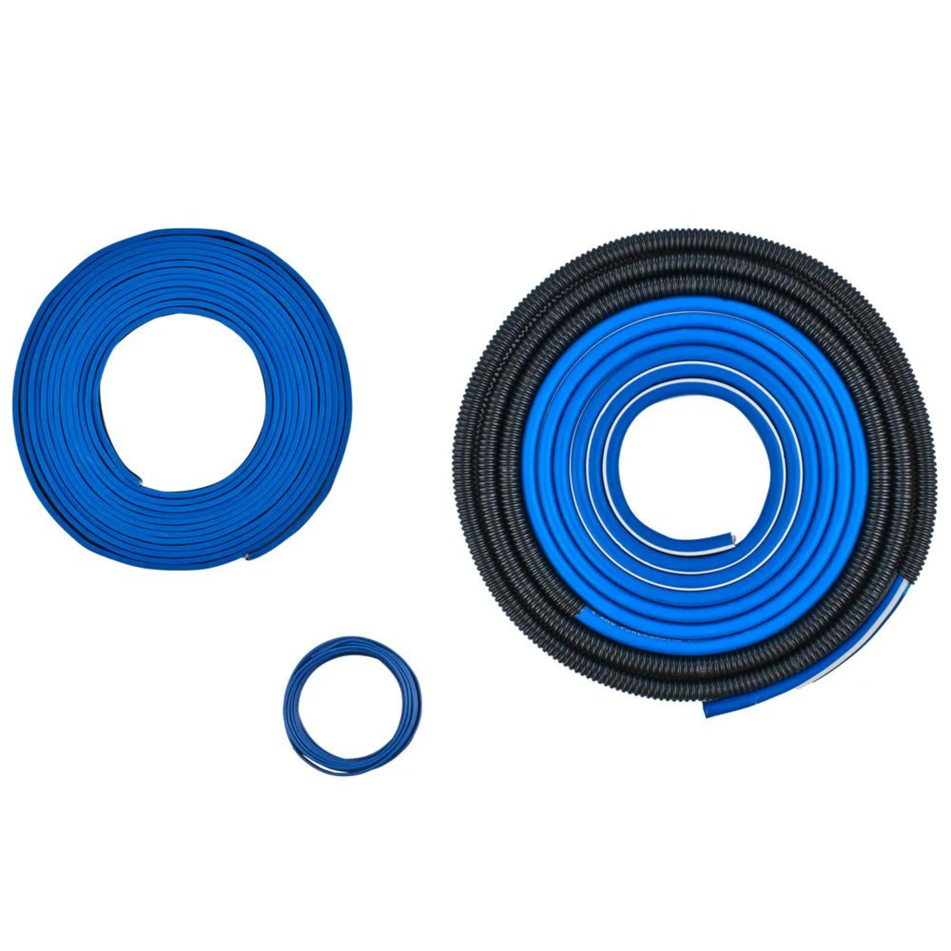 DS18 AKIT4 CCA 4-Gauge Amplifier Installation Kit - Blue / DS-AKIT4-BL - Image 3