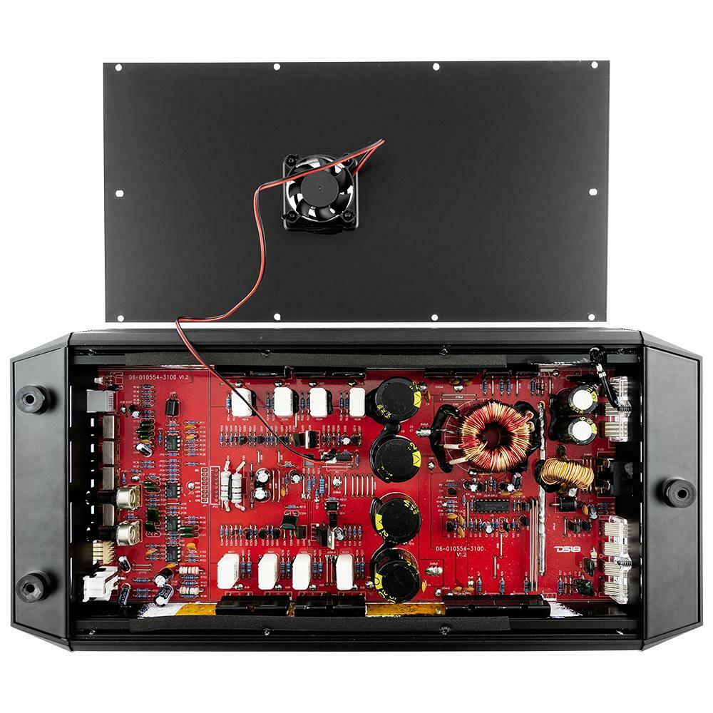 DS18 Class AB 1-Channel Monoblock 1200 Watts 1 Ohm Amplifier OPEN BOX - Image 6