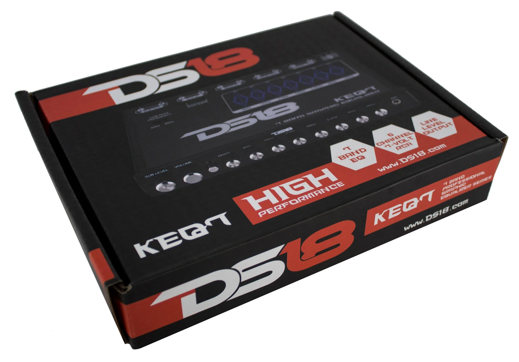 DS18 Combo KEQ7 7 Channel Equalizer + XM3 3 Way Electronic Crossover - Image 8