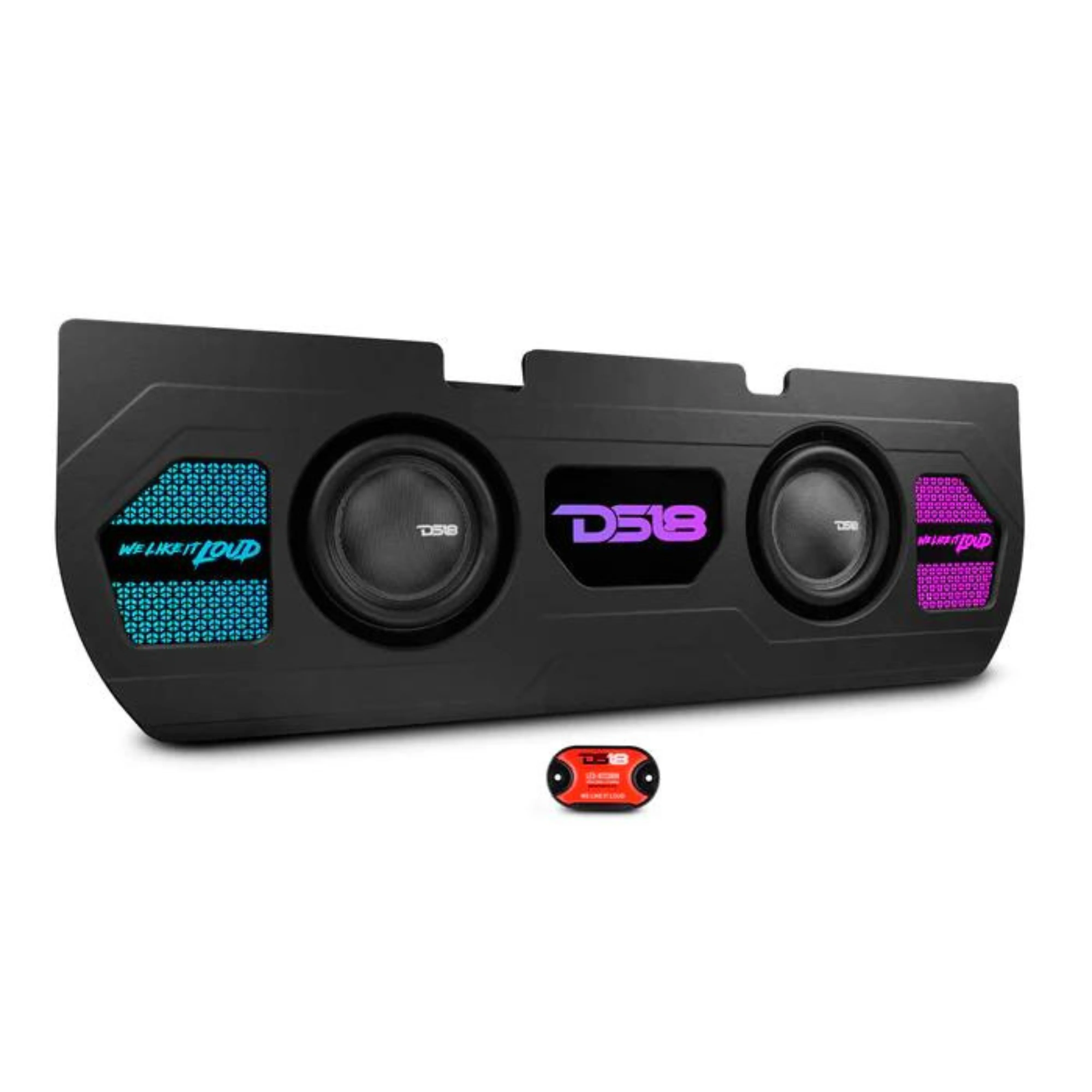 DS18 Dual 10" Sealed Subwoofer Loaded Enclosure for 2022+ Tundra 1200W RMS