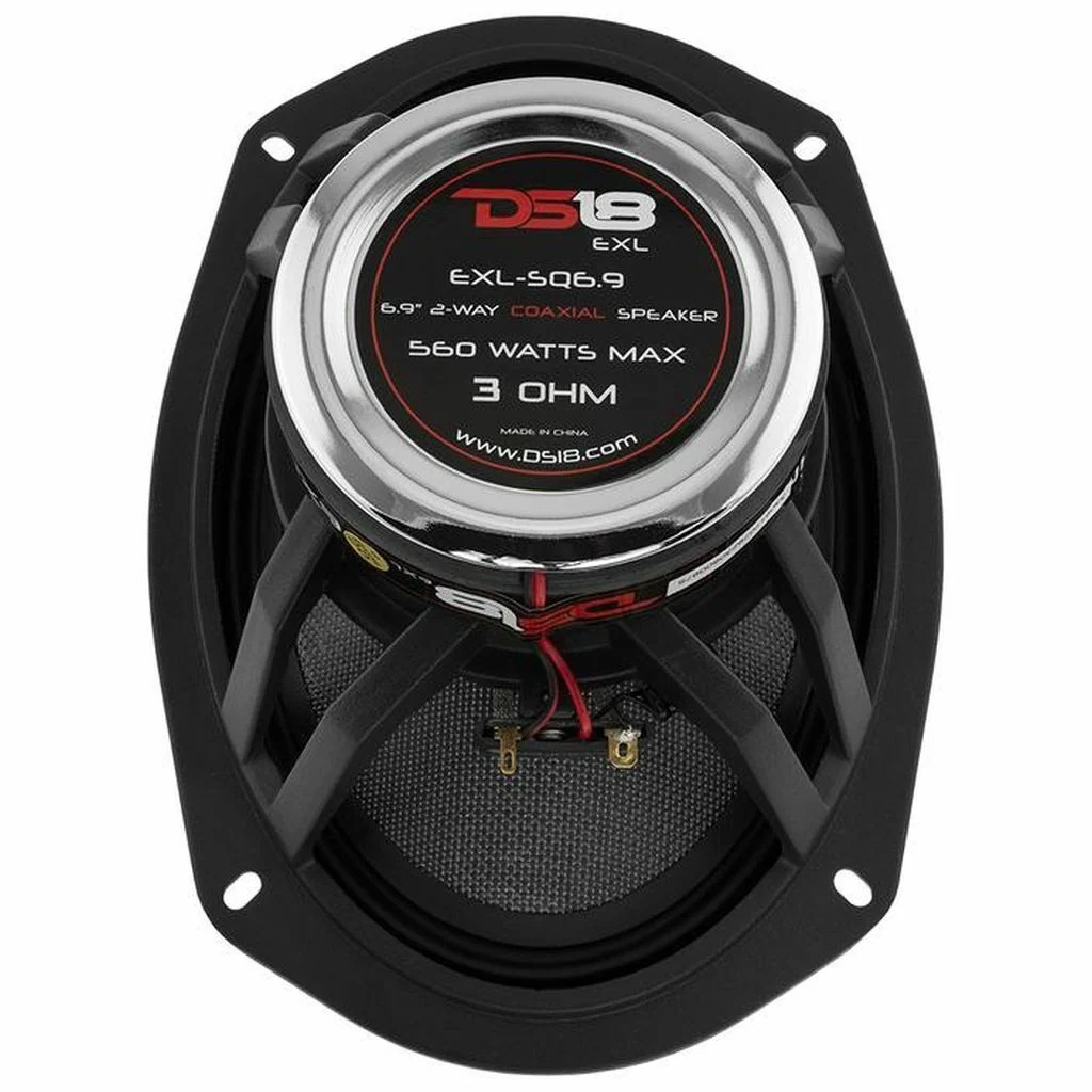 DS18 EXL-SQ 6x9" + 6.5" Car Audio Door Speakers Combo 1920 Watts Coaxial - Image 5