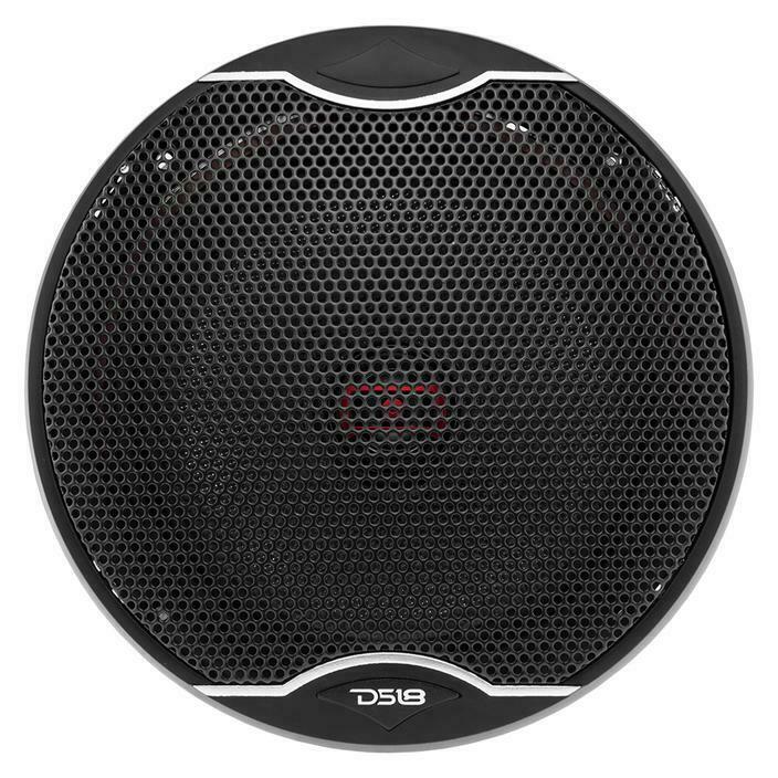 DS18 EXL 6.5" 2 way Coaxial Door Speakers 400 Watt Fiber Glass Cone 3 Ohm 1 Pair - Image 6