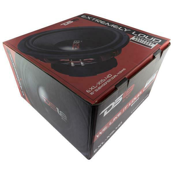 DS18 EXL-X15.4D 15" 2500W 4Ohm DVC Pro Car Audio Subwoofer - Image 7
