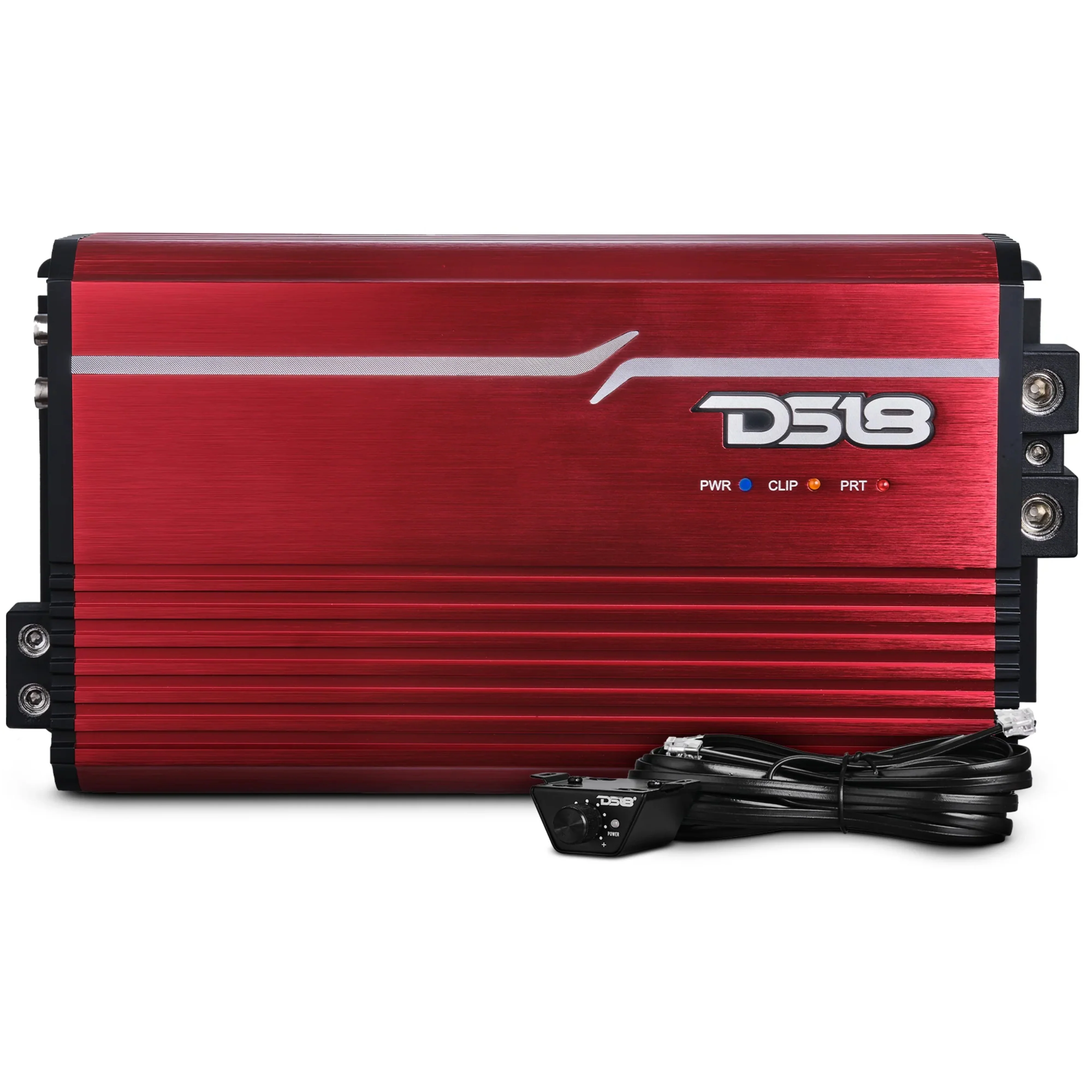 DS18 FRP Monoblock 3500W 1-Ohm Full-Range Class-D Amplifier Red/Blue/Titanium - Image 3