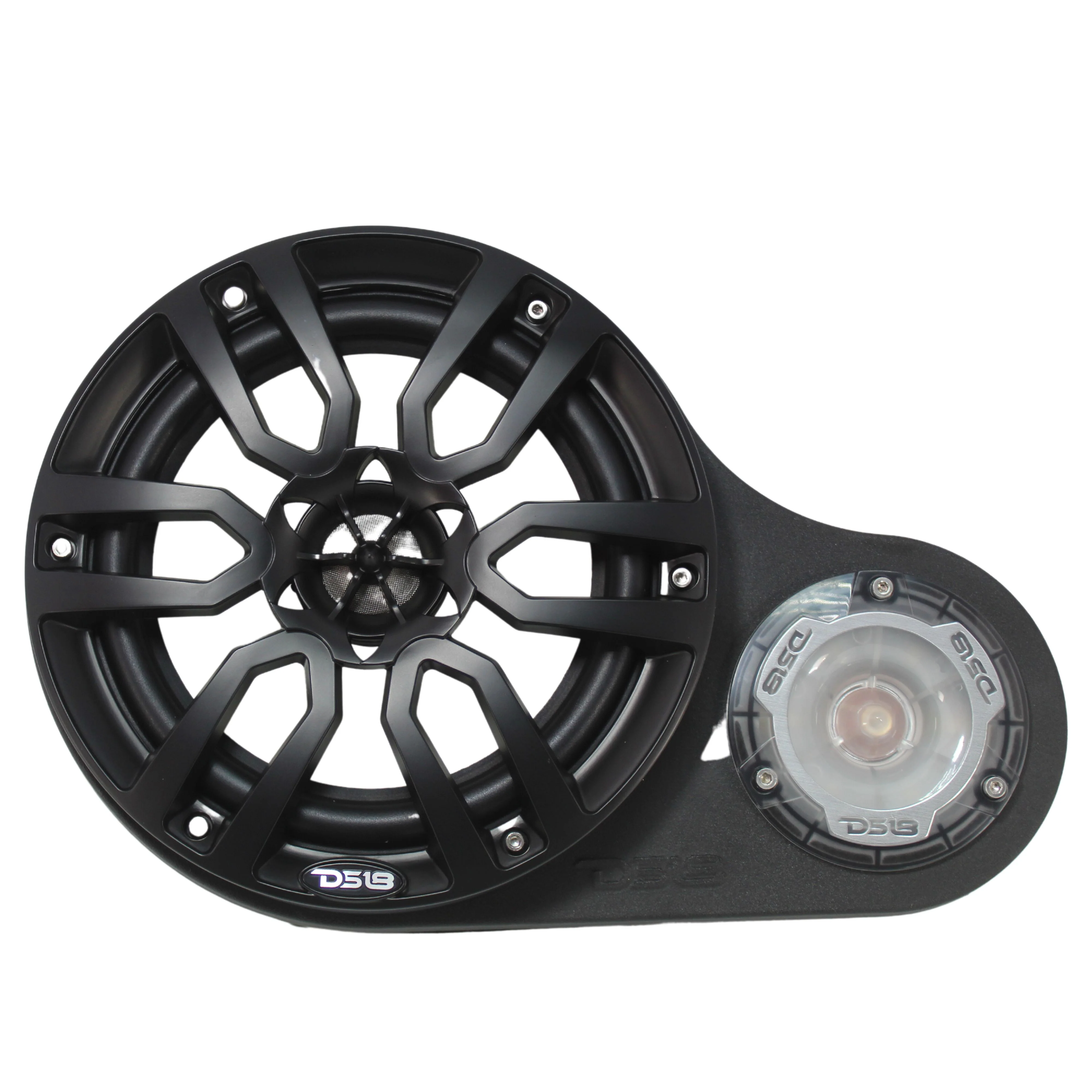 DS18 High Density ABS Universal Speaker-Pod Loaded With NXL-8BK & PRO-TW1L - Image 2