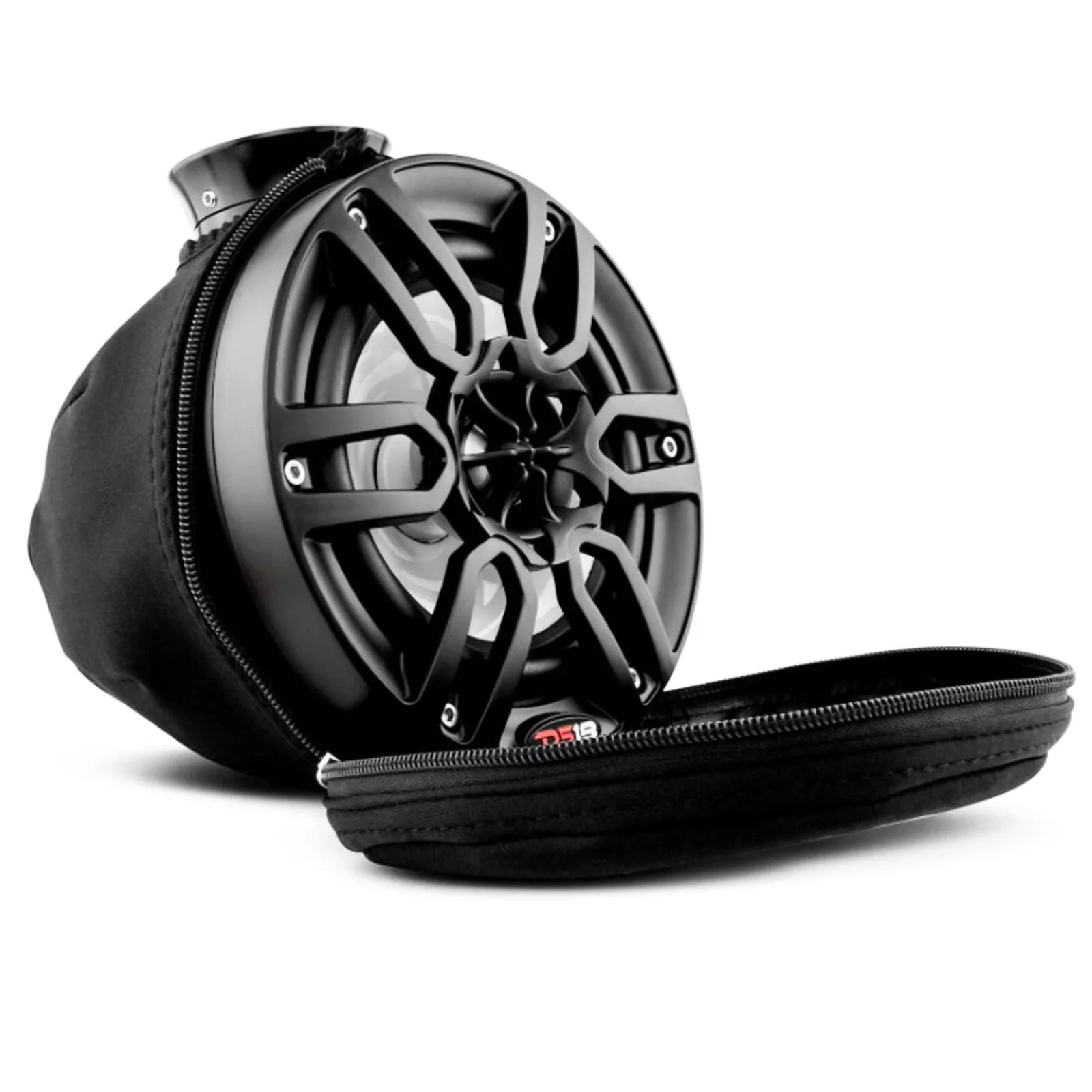 1 Pair DS18 Hydro 6.5" Marine & Powersports Cover for PS Models - Black TPC6S - Image 3