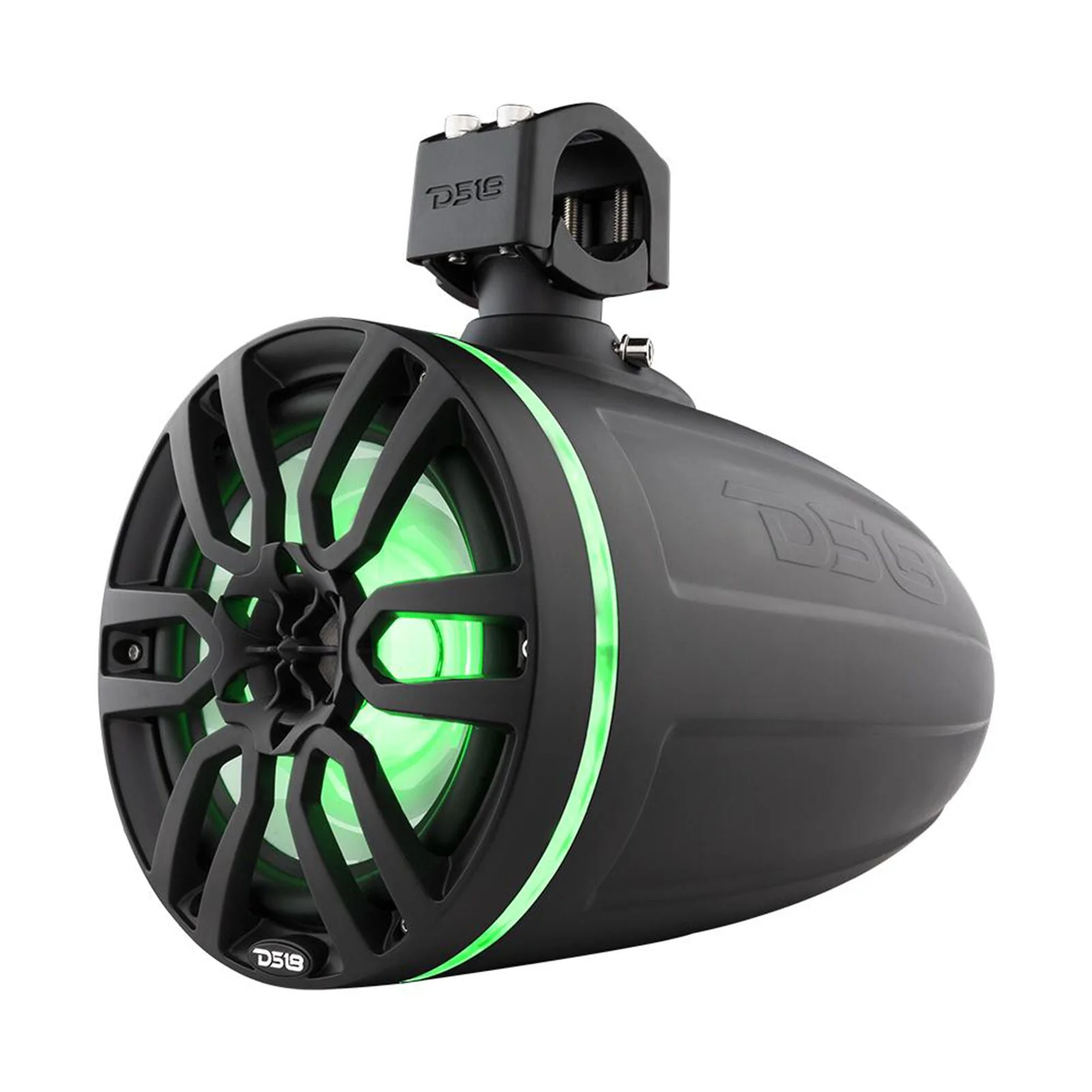 DS18 Hydro 8" 375 Watts 4 Ohm Marine Towers with Integrated RBG Lights Black - Image 3