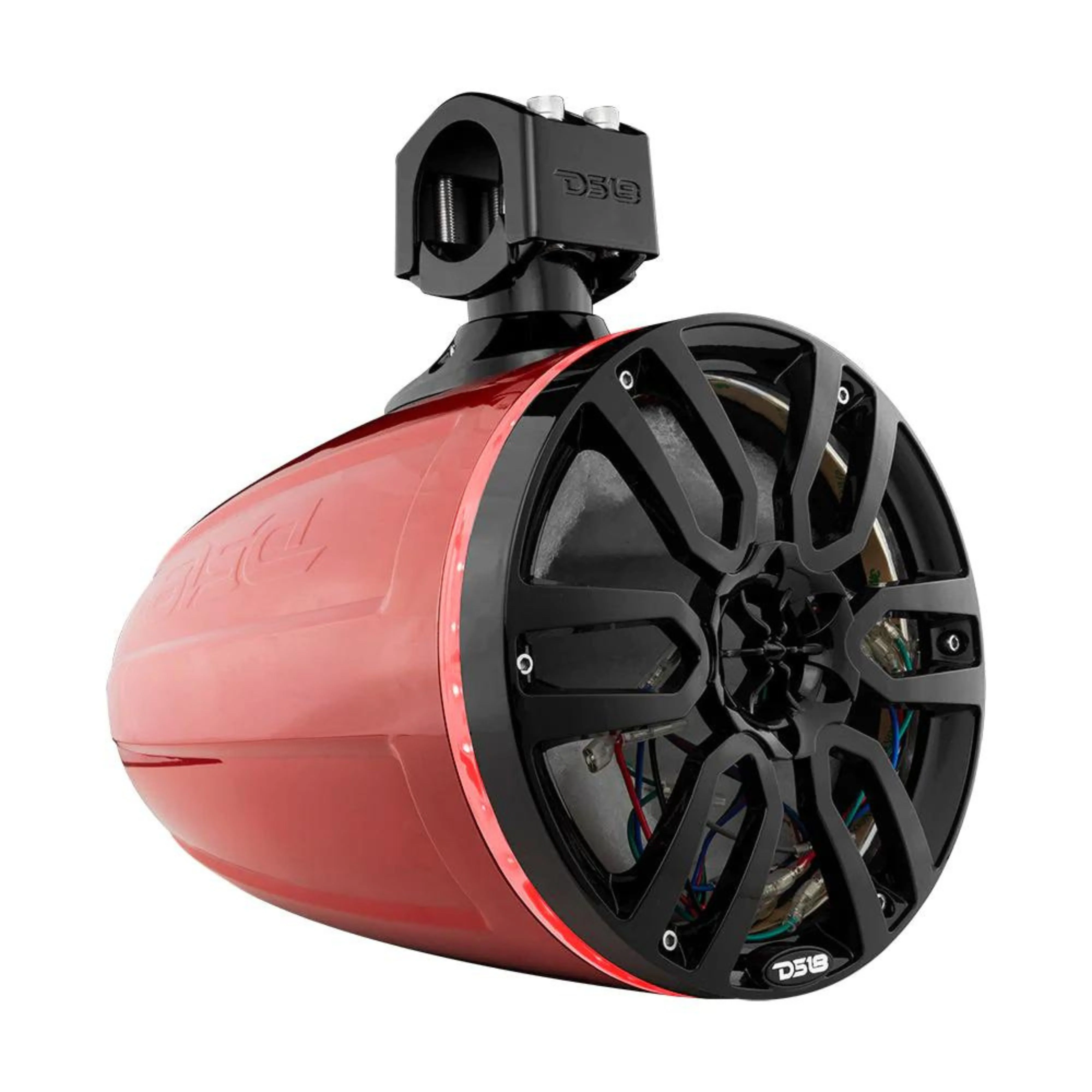 DS18 HYDRO X8TP-NS-(RD, BK, WH) 8" Marine Tower with Integrated RGB LED Lights - Image 14