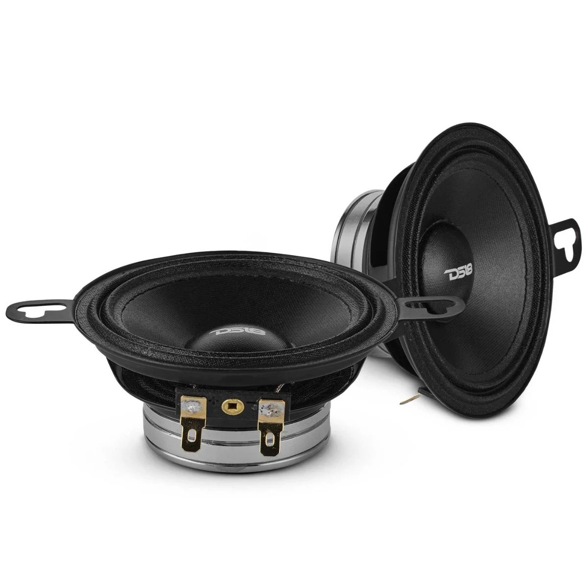 DS18 OEM 3.5" Neo 100W RMS 4-Ohm Dashboard Loudspeaker Pair 35D200NO-4
