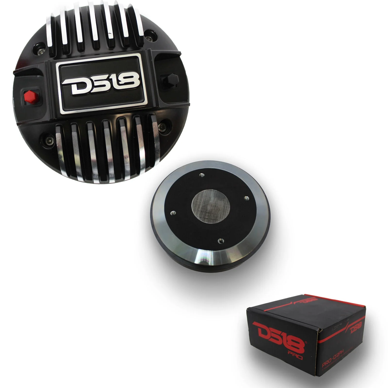 DS18 PRO Car Audio Compression Driver 3" 8 Ohm 800 Watt Phenolic VC Bolt on
