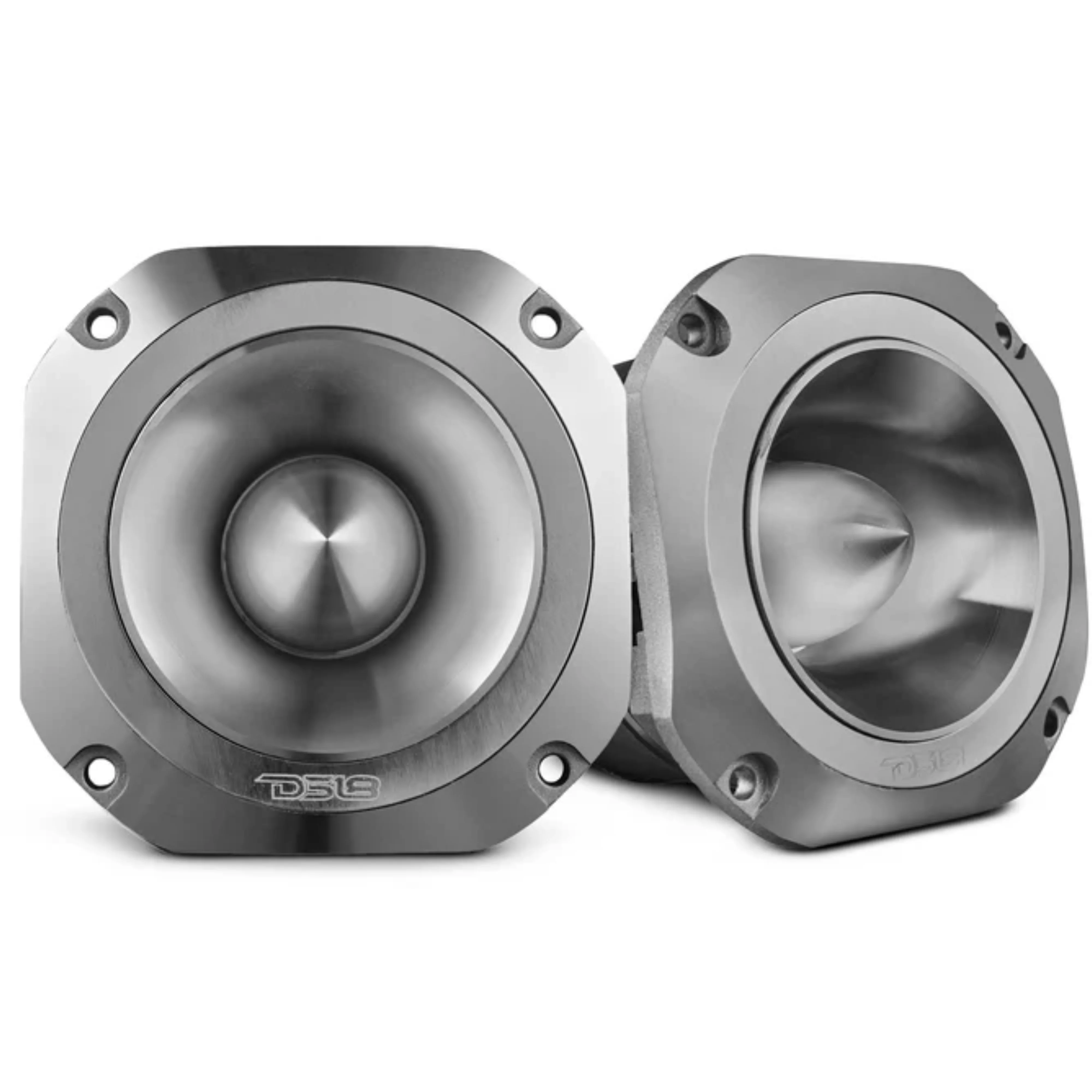 DS18 PRO 4" Tweeter 1.5" Titanium VC 4-Ohm 200-Watt Super Bullet Silver - Image 2