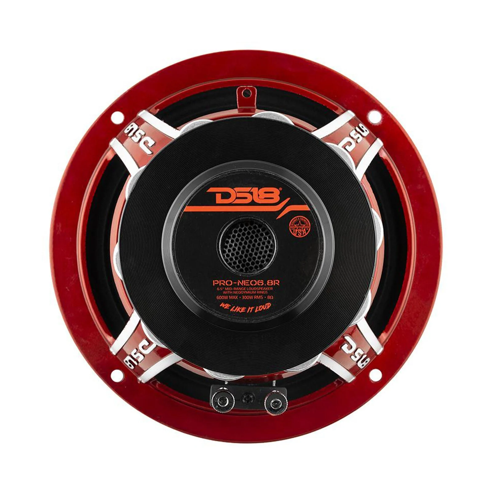 DS18 Car Audio 6.5" Motorcycle Midrange Speaker Neodymium 600W 8 Ohm PRO-NEO6.8R - Image 6
