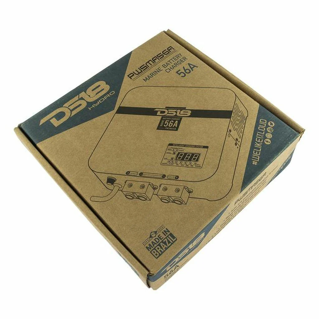 DS18 PWSMA56 Marine Grade Automatic Battery Charger 56A Charging Output Digital - Image 7