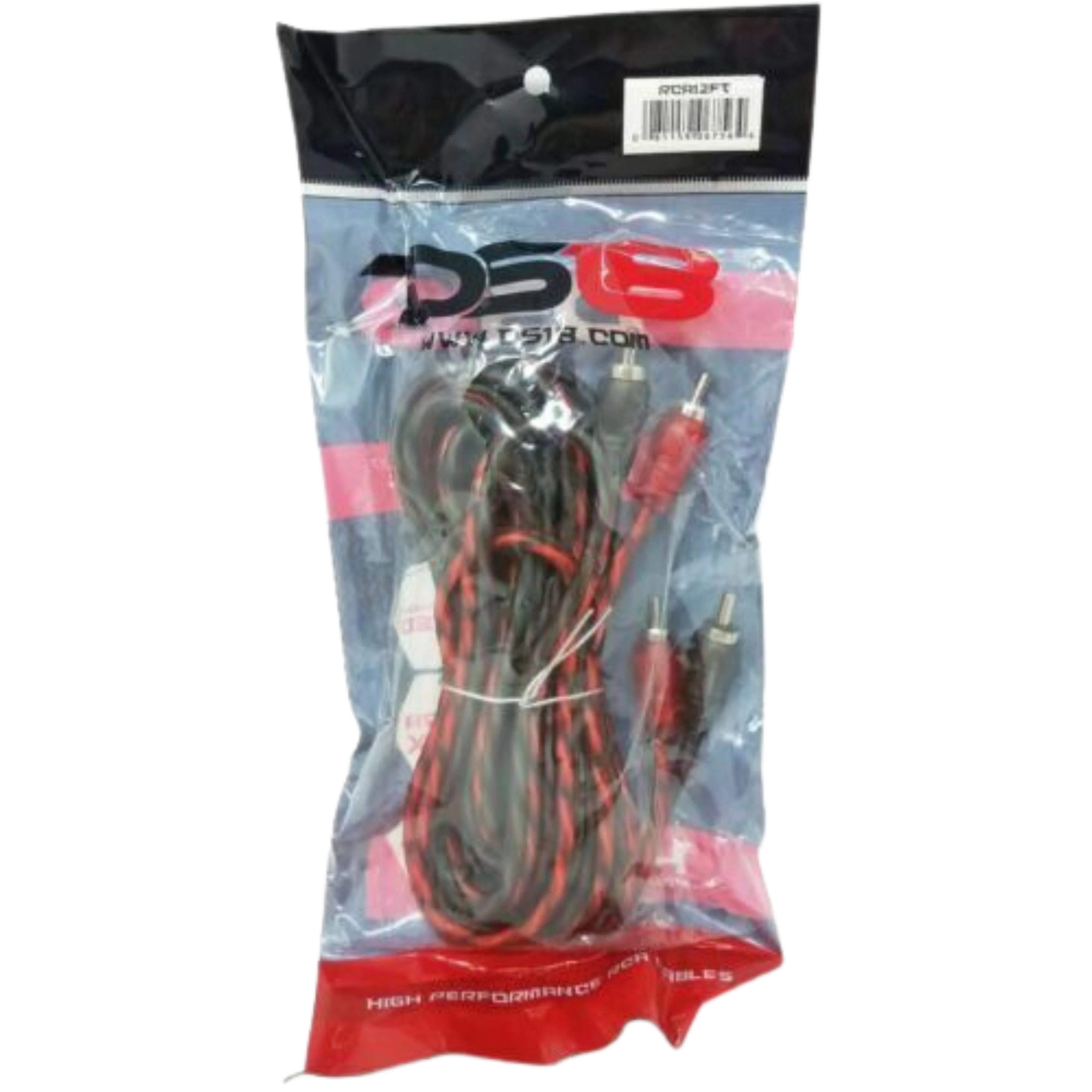 DS18 RCA12FT 12 ft 2 Channel Shielded Twisted RCA Audio Cable Amp Cables - Image 3