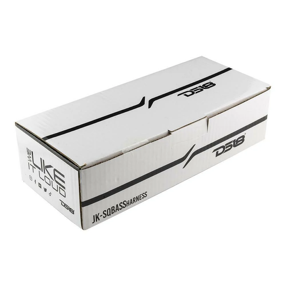 DS18 SQBASS8 Harness Plug and Play For Jeep JK JKU - Image 5