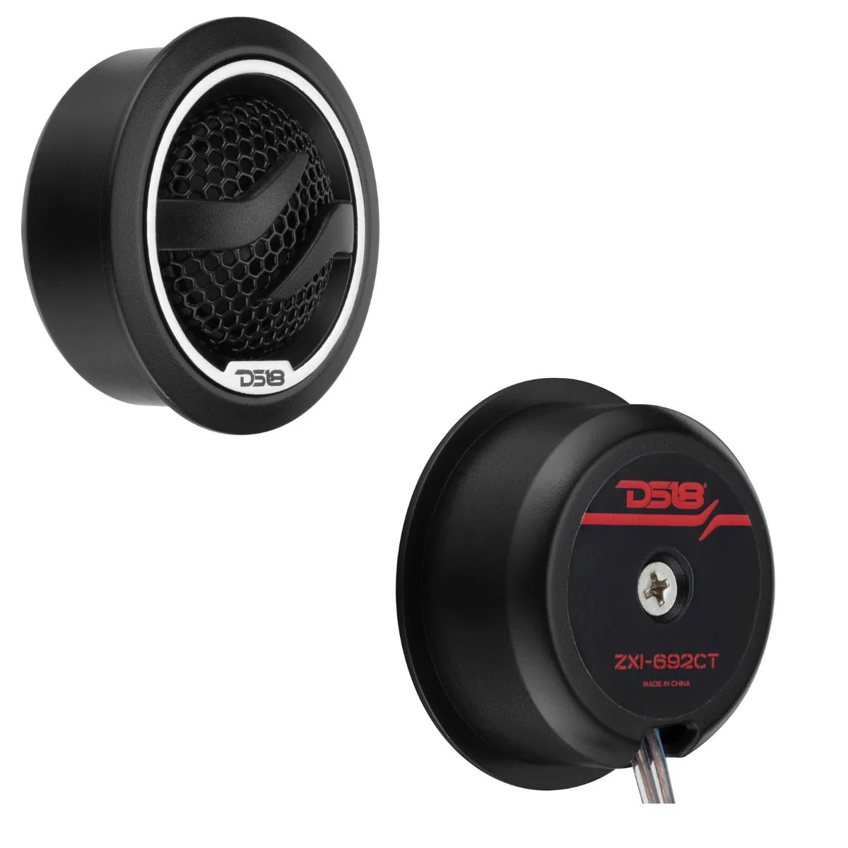 DS18 ZXI 6x9” 120W RMS 4-Ohm 2-Way Component Speaker Pair with Glass Fiber Cone - Image 9
