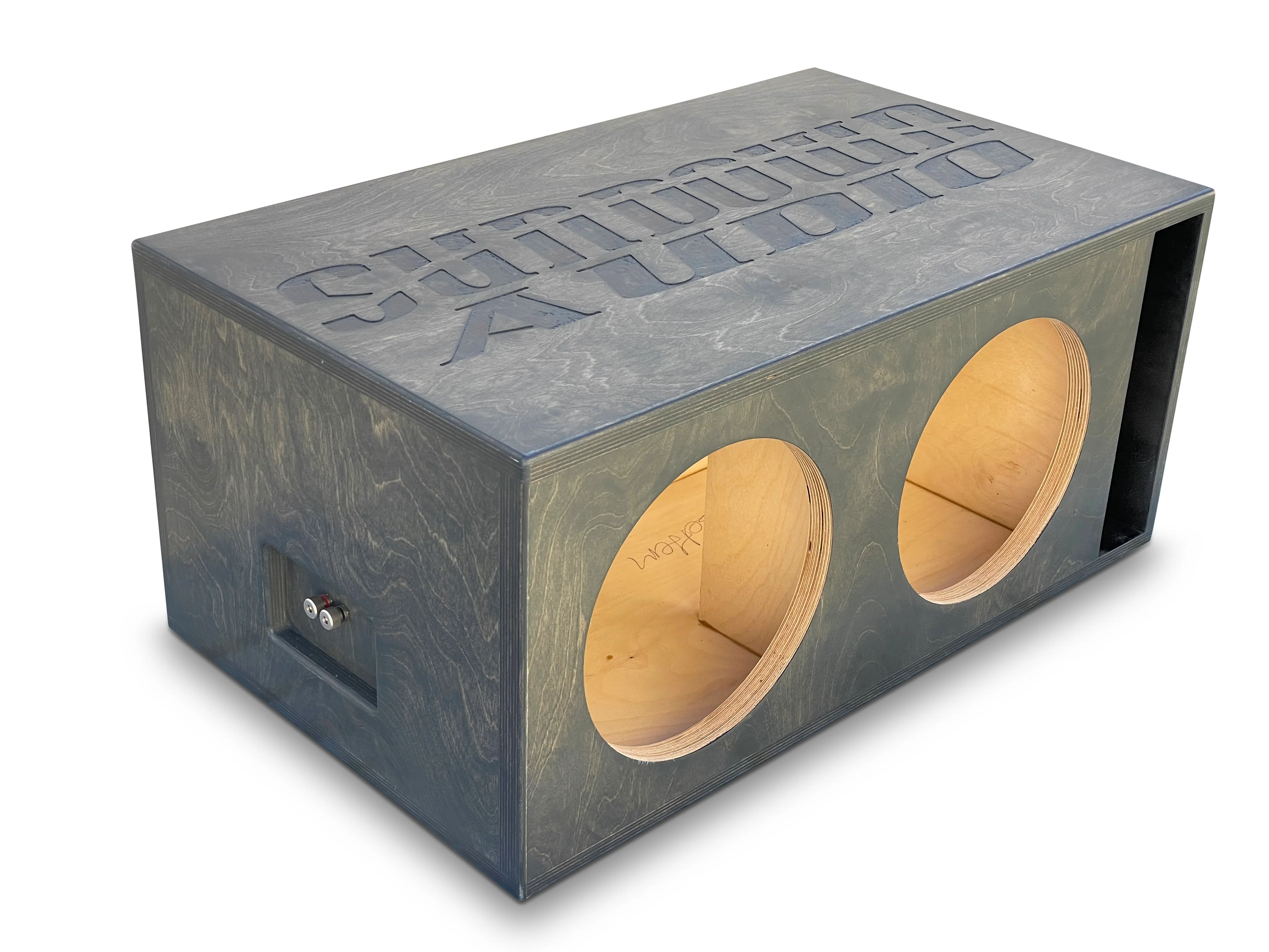 Dual 10" Birch Ported Subwoofer Box for Sundown v5 NS Series