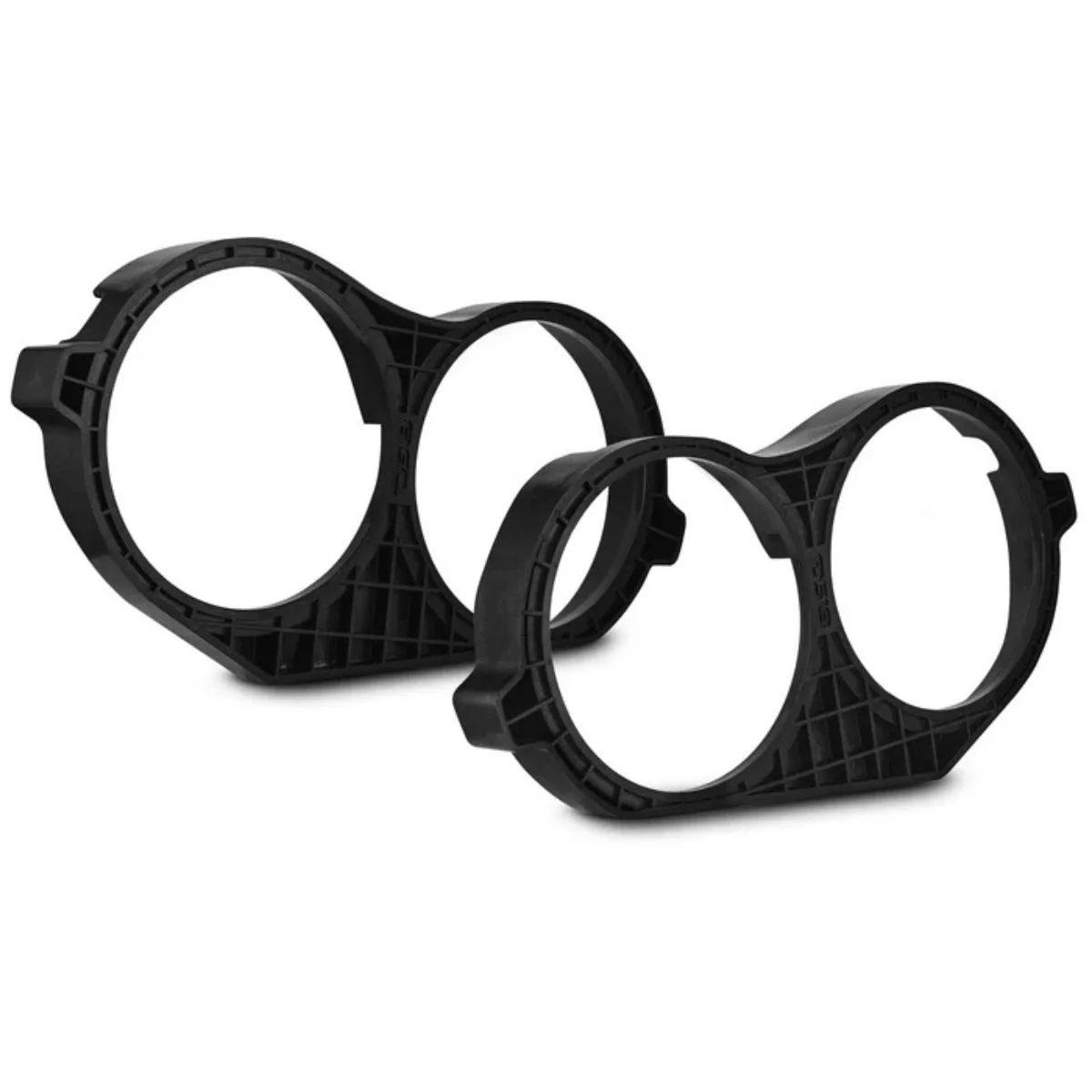 Pair Dual 10” Speaker Adapter Kit for Harley Davidson Saddlebags 2014–2023, ABS